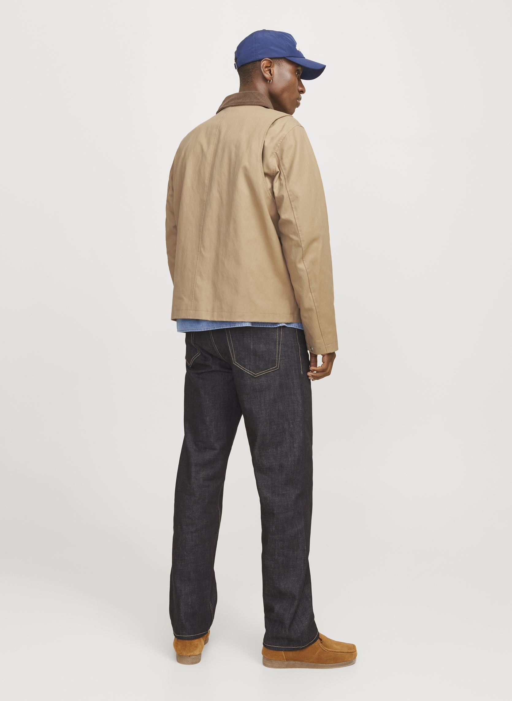 Vestes JORMANCHESTER JACKET homme beige Jack & Jones Vestes JORMANCHESTER JACKET homme beige SAFARI