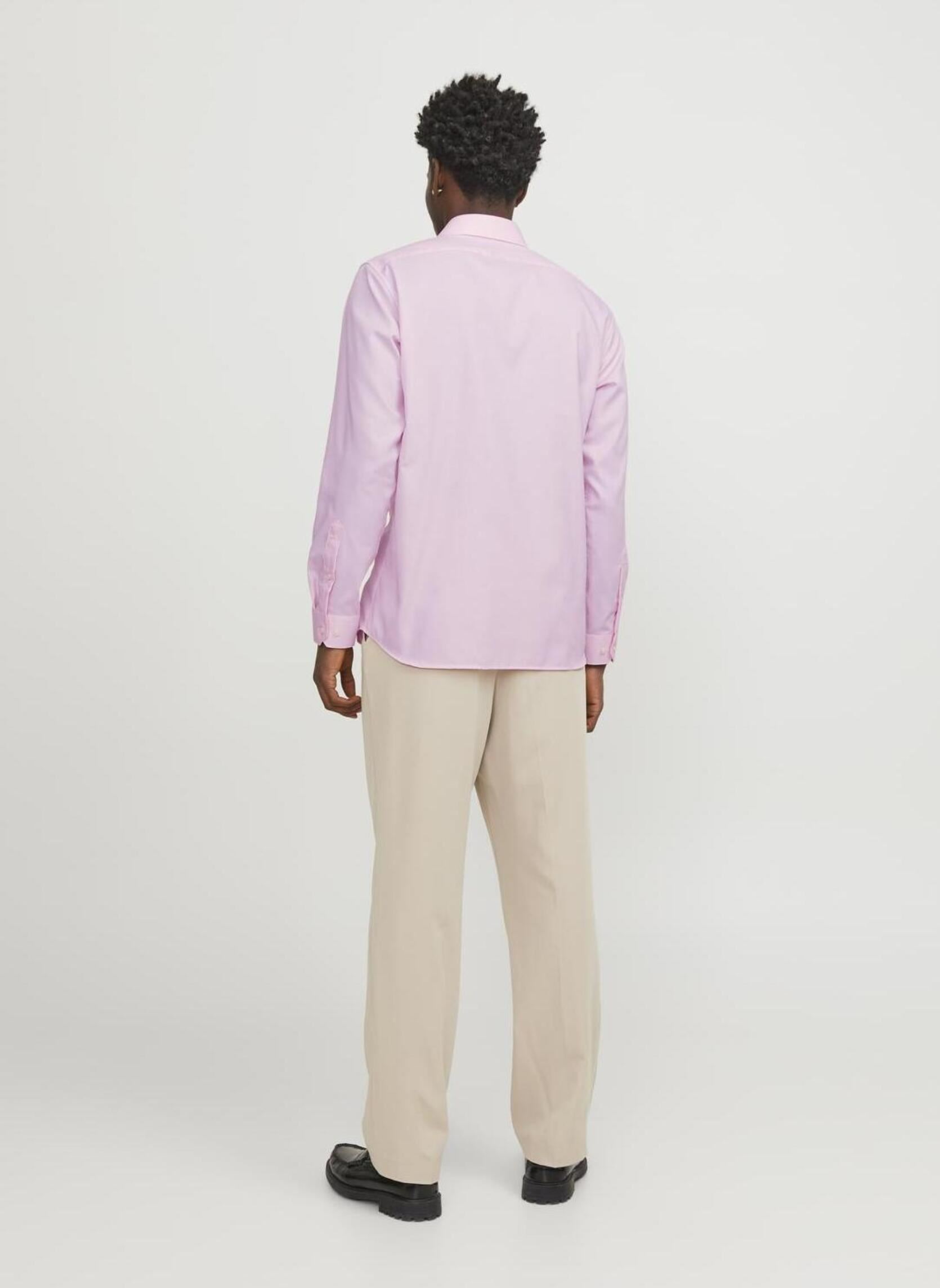 Chemises JPRBLAPARKER SHIRT L/S NOOS homme rose Jack & Jones Chemises JPRBLAPARKER SHIRT L/S NOOS homme rose PINK NECTAR