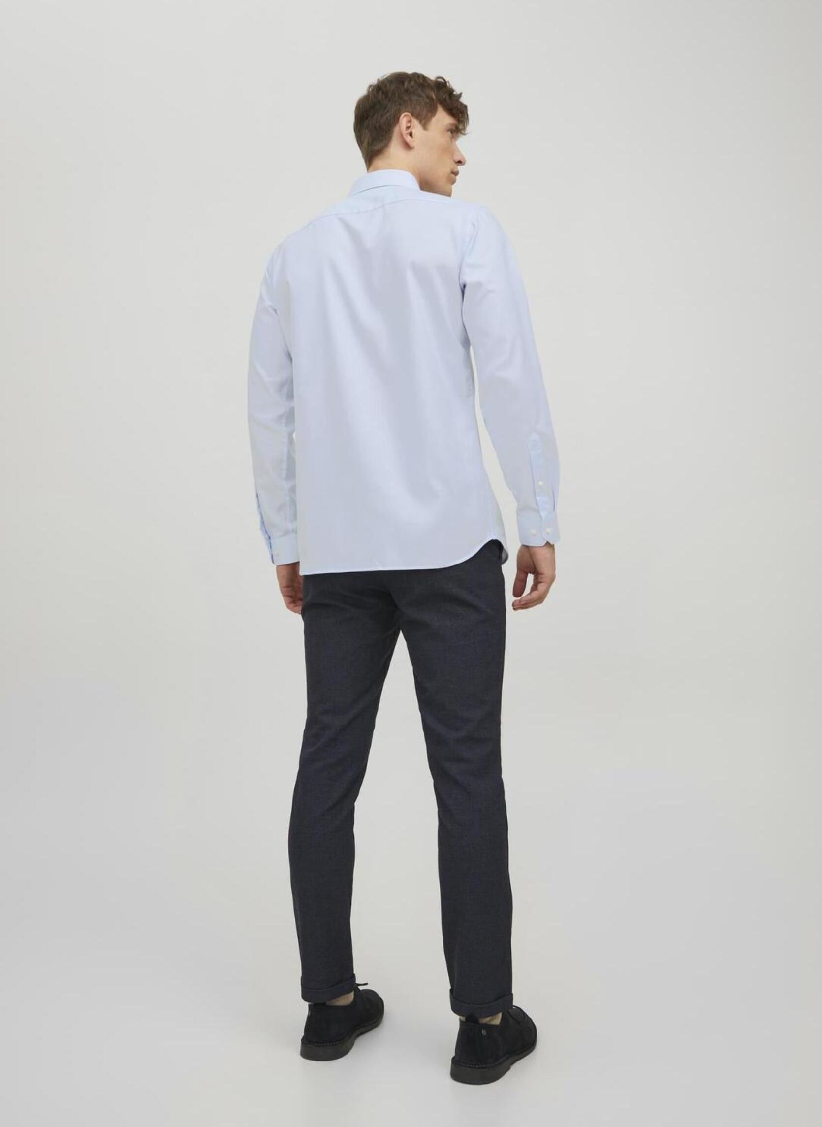 Chemises JPRBLAPARKER SHIRT L/S NOOS homme bleu Jack & Jones Chemises JPRBLAPARKER SHIRT L/S NOOS homme bleu CASHMERE BLUE