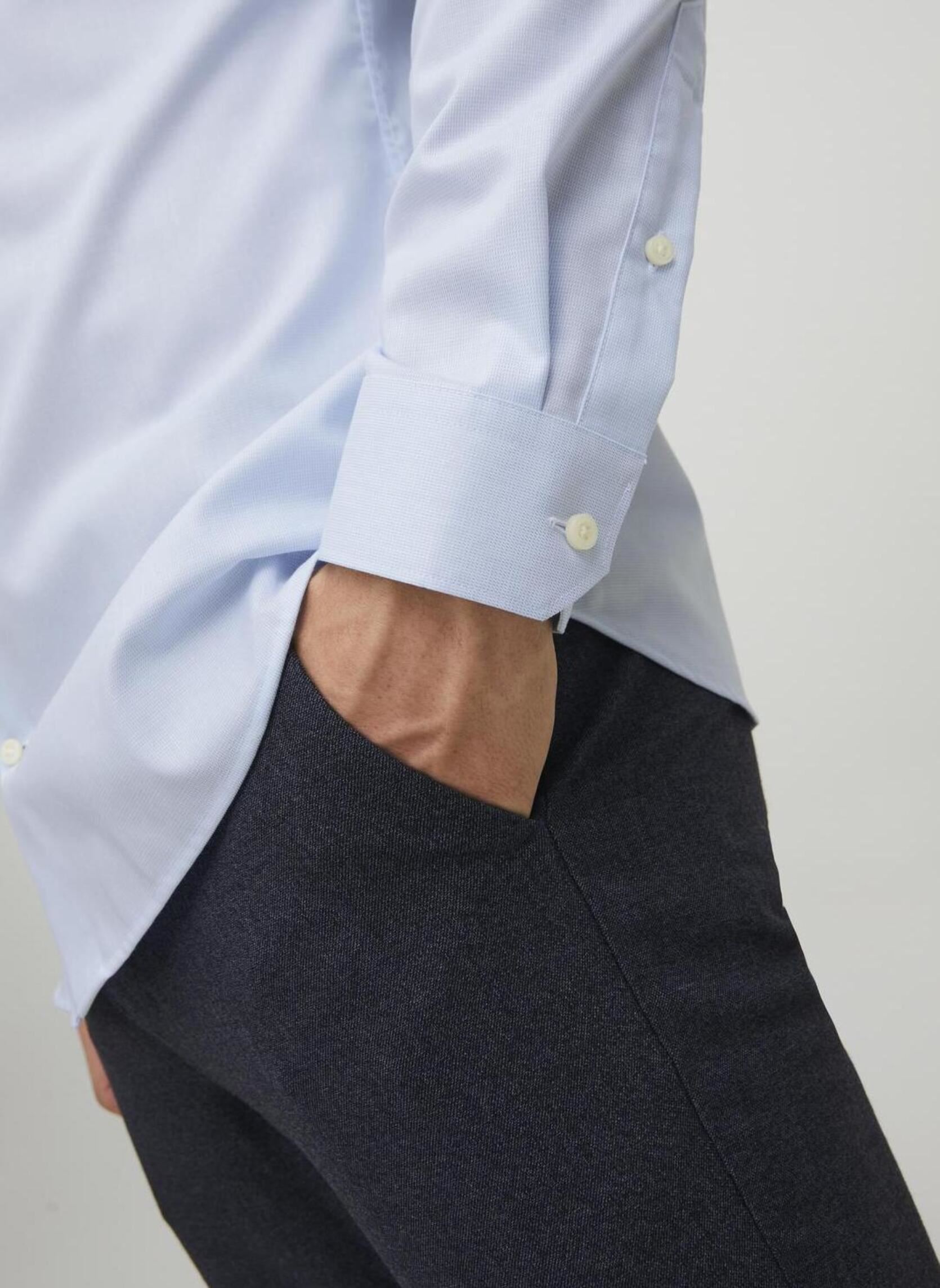 Chemises JPRBLAPARKER SHIRT L/S NOOS homme bleu Jack & Jones Chemises JPRBLAPARKER SHIRT L/S NOOS homme bleu CASHMERE BLUE