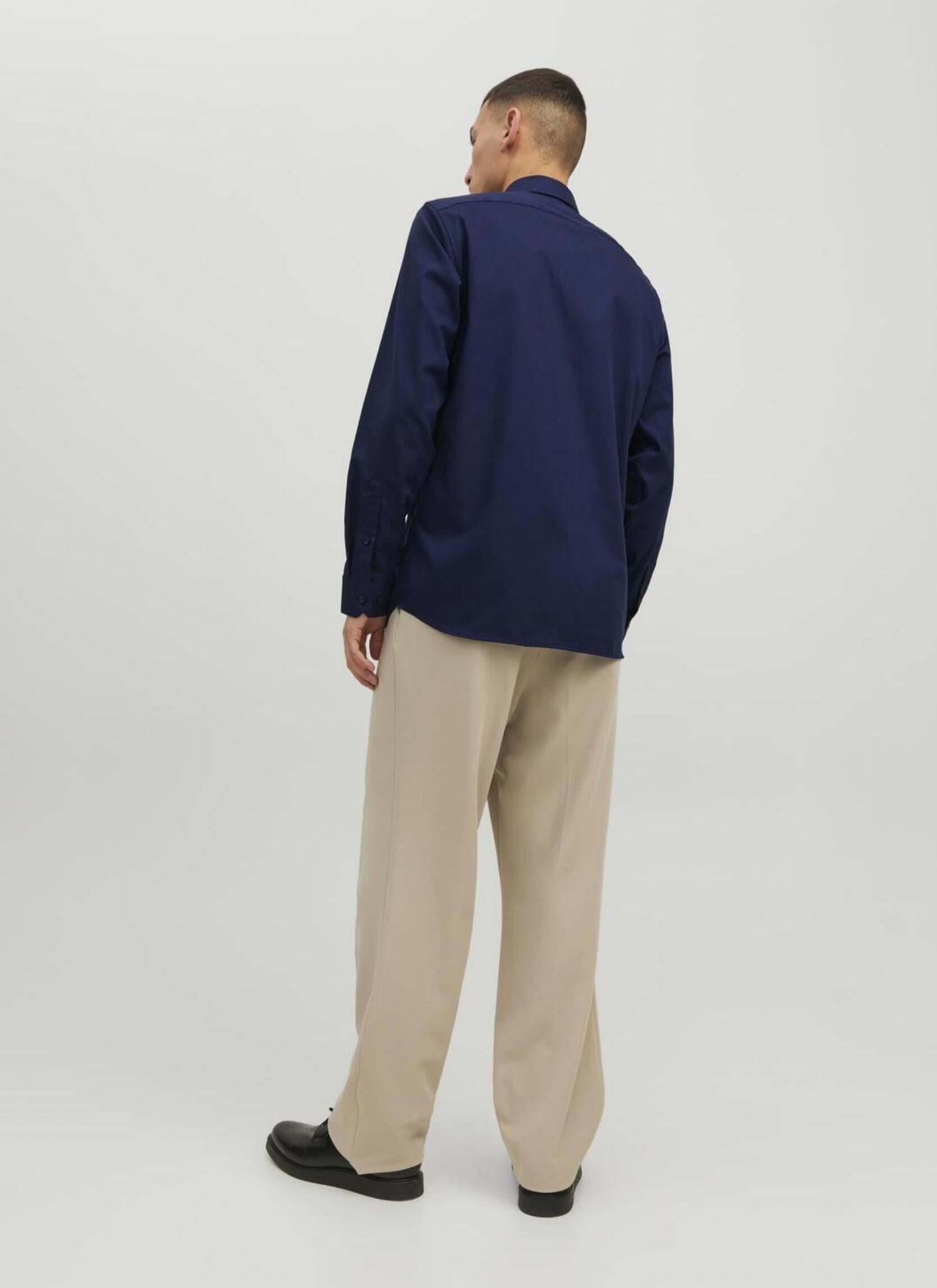 Chemises JPRBLAPARKER SHIRT L/S NOOS homme bleu Jack & Jones Chemises JPRBLAPARKER SHIRT L/S NOOS homme bleu PERFECT NAVY
