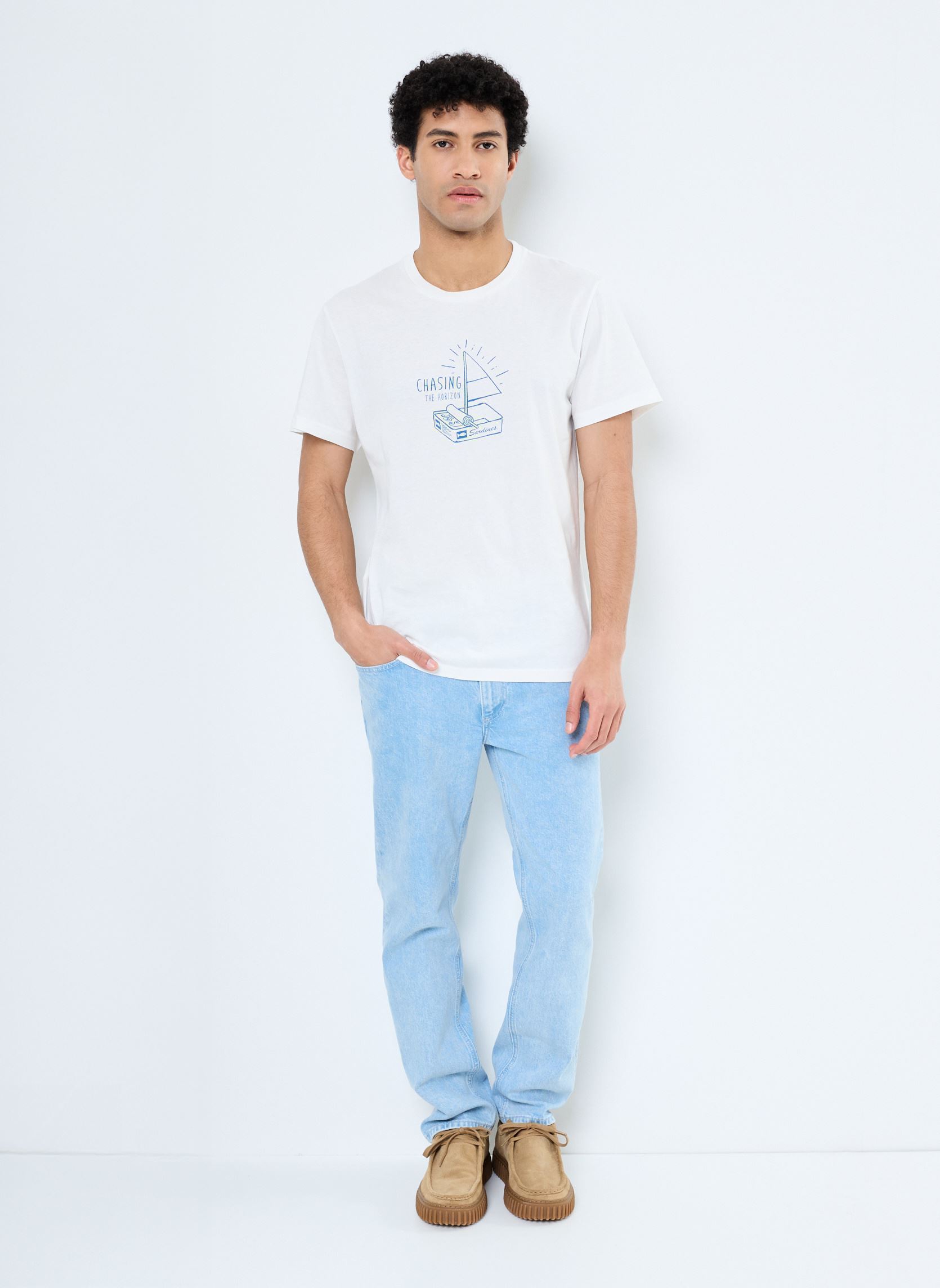 Jeans droit JJICLARK JJEVAN AM 795 NOOS homme bleu Jack & Jones Jeans droit JJICLARK JJEVAN AM 795 NOOS homme bleu BLUE DENIM