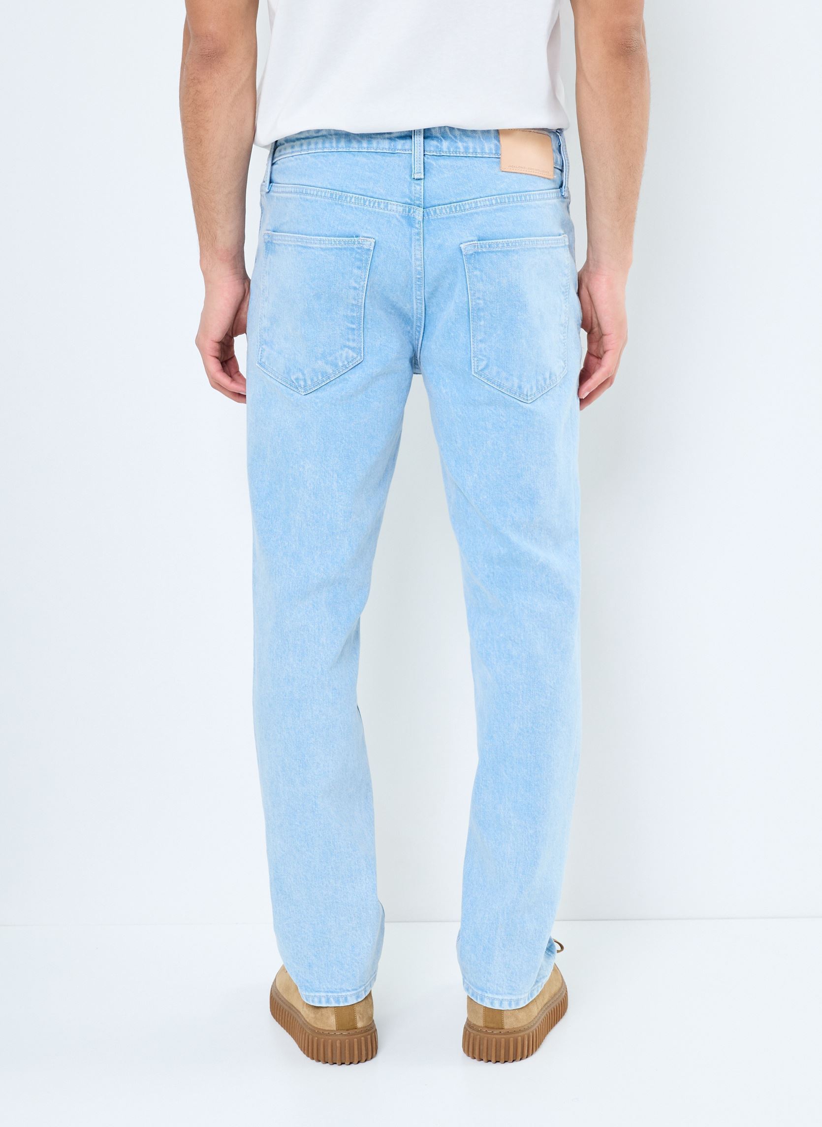 Jeans droit JJICLARK JJEVAN AM 795 NOOS homme bleu Jack & Jones Jeans droit JJICLARK JJEVAN AM 795 NOOS homme bleu BLUE DENIM