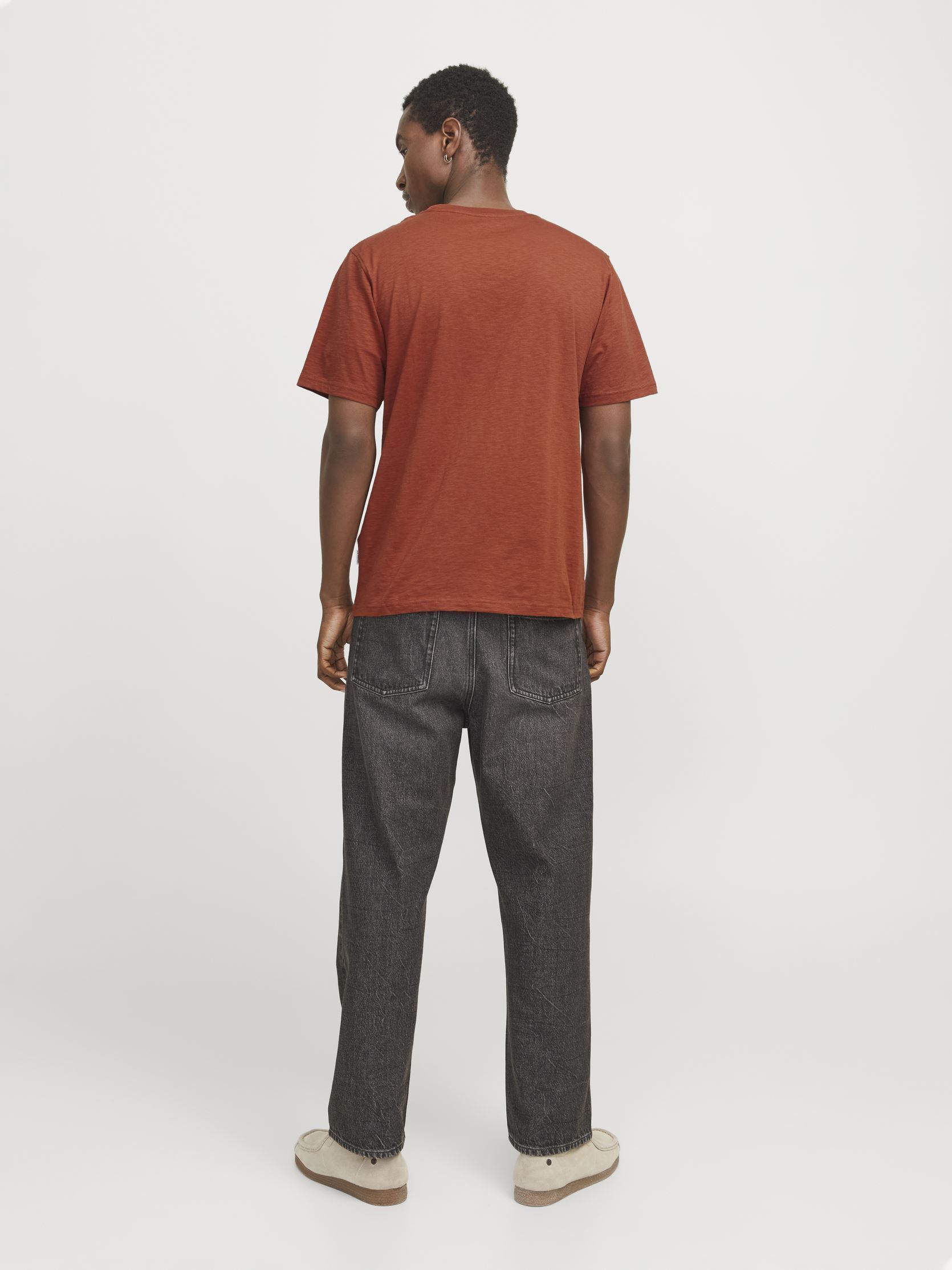 Tee-shirts manches courtes JORSPLIT AOP POCKET TEE SS CREW NECK homme marron Jack & Jones Tee-shirts manches courtes JORSPLIT AOP POCKET TEE SS CREW NECK homme marron ARABIAN SPICE