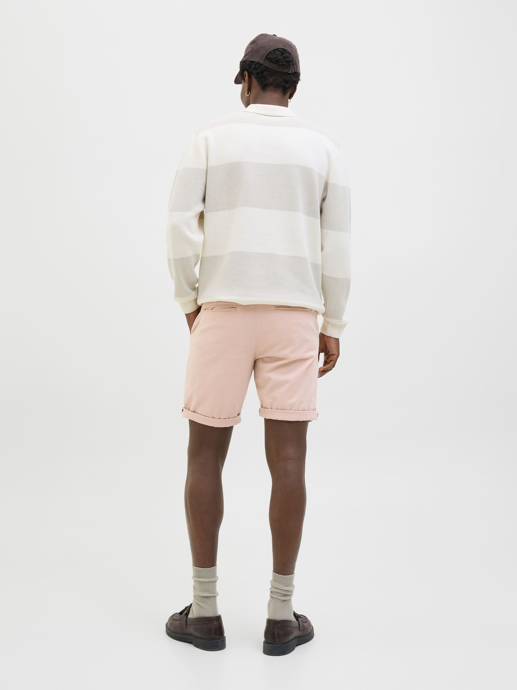 Shorts JPSTBOWIE SHORTS SOLID SRT SN homme orange Jack & Jones Shorts JPSTBOWIE SHORTS SOLID SRT SN homme orange PEACH PARFAIT