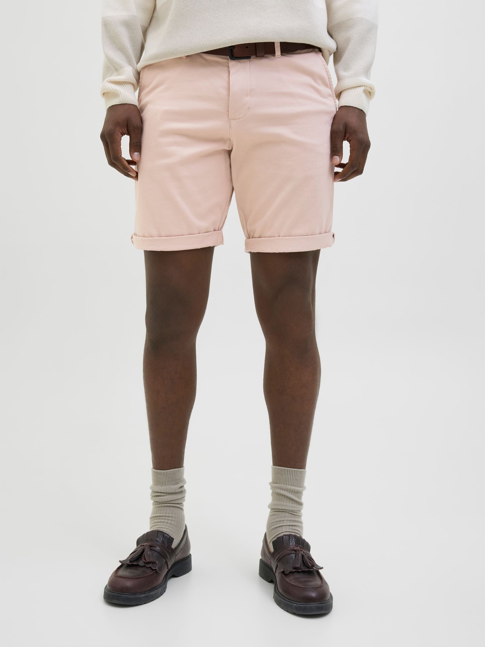 Shorts JPSTBOWIE SHORTS SOLID SRT SN homme orange Jack & Jones Shorts JPSTBOWIE SHORTS SOLID SRT SN homme orange PEACH PARFAIT