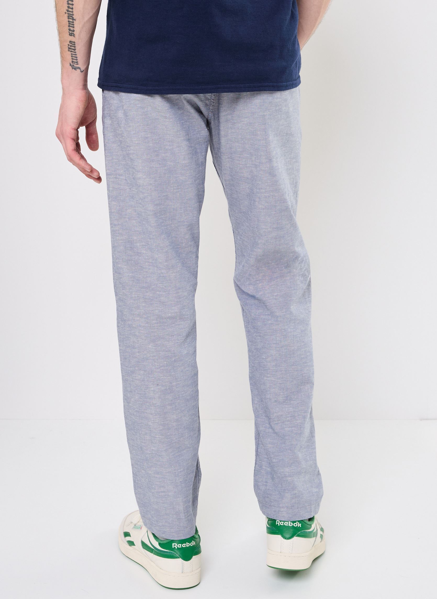 Pantaloni dritti JPSTKANE SUMMER JOGGER SN uomo blu Jack & Jones Pantaloni dritti JPSTKANE SUMMER JOGGER SN uomo blu FADED DENIM