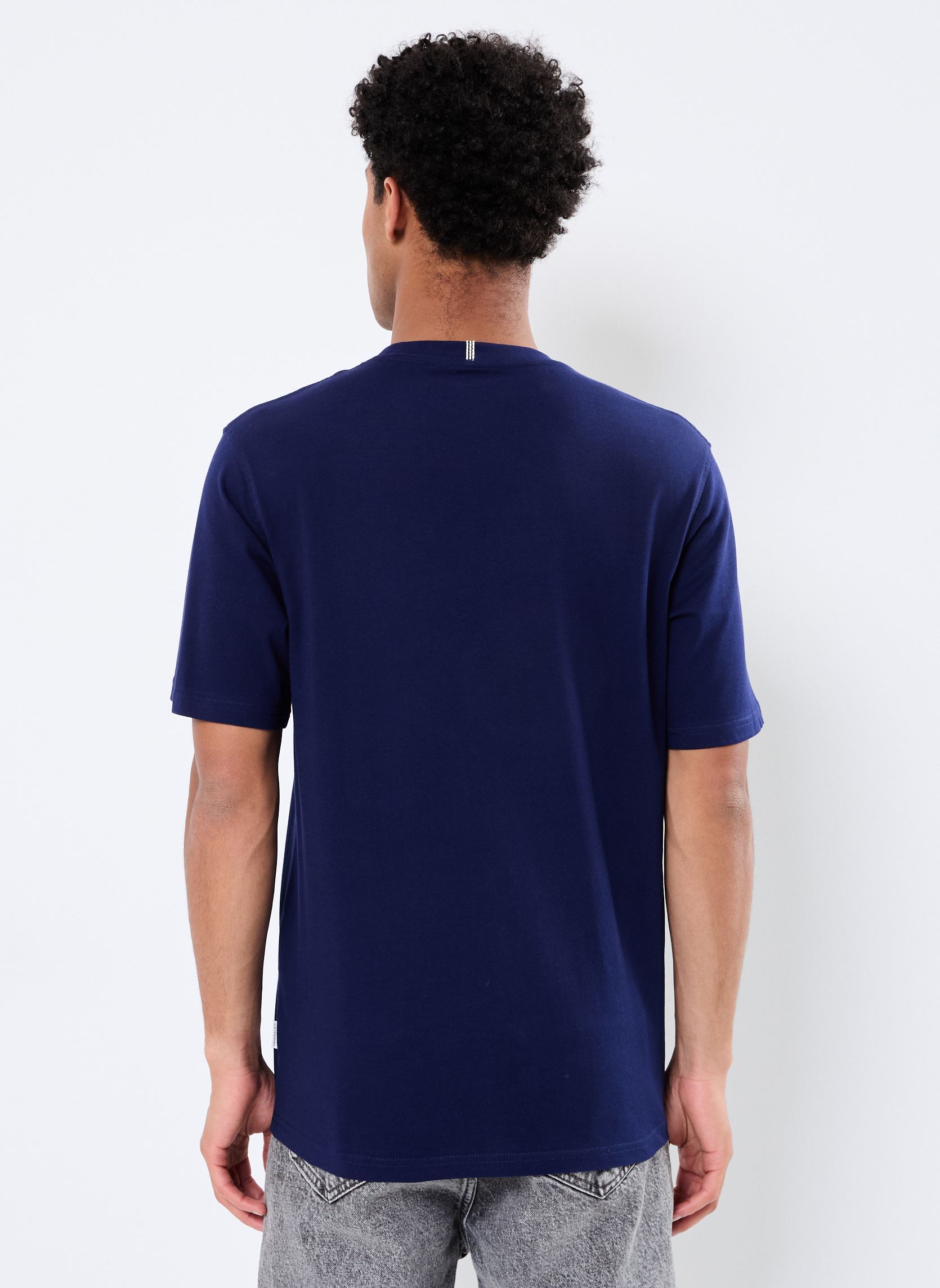 Tee-shirts manches courtes JORFREDERIKSBERG BOX SCRIPT TEE SS CN LN homme bleu Jack & Jones Tee-shirts manches courtes JORFREDERIKSBERG BOX SCRIPT TEE SS CN LN homme bleu OCEAN CAVERN