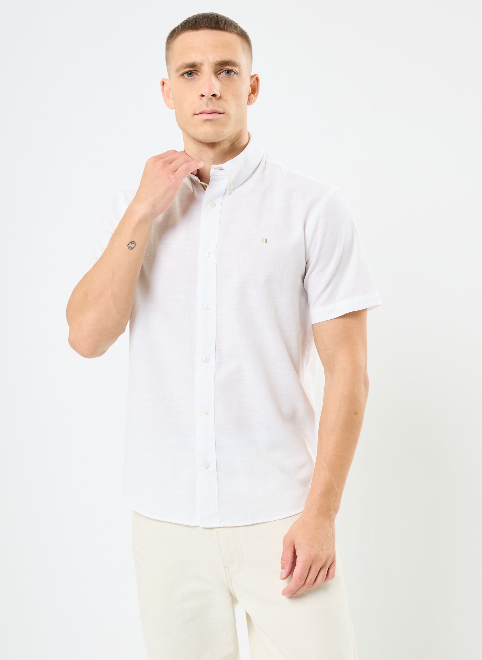 Vêtements Jack & Jones JPRBLUSUMMER SHIELD / SHIRT LN pour Accessoires - vue 4