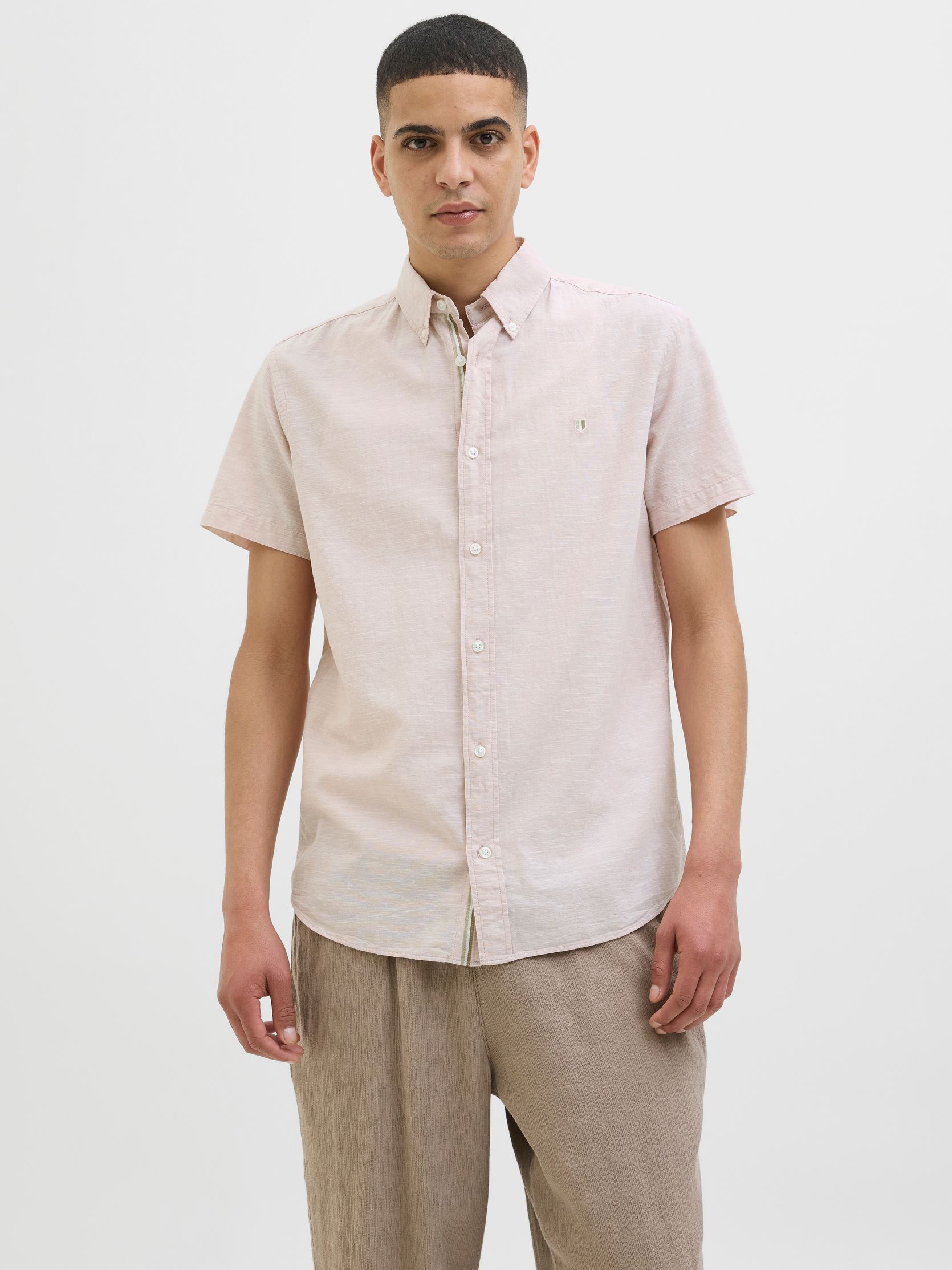 Vêtements Jack & Jones JPRBLUSUMMER SHIELD / SHIRT LN pour Accessoires