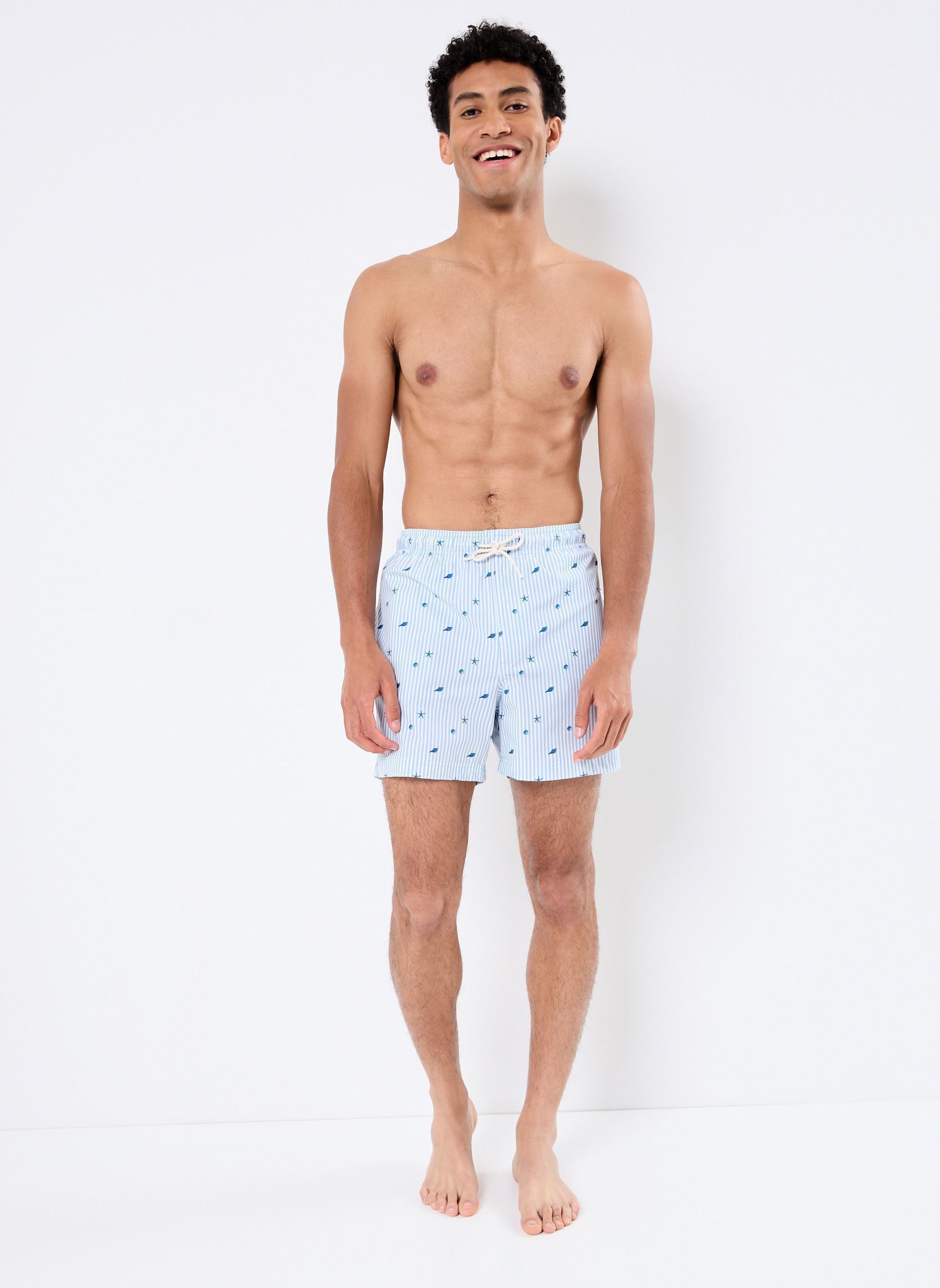 Shorts de bain JPSTMAUI JJSWIM MINI STRIPE AKM SN homme bleu Jack & Jones Shorts de bain JPSTMAUI JJSWIM MINI STRIPE AKM SN homme bleu CASHMERE BLUE