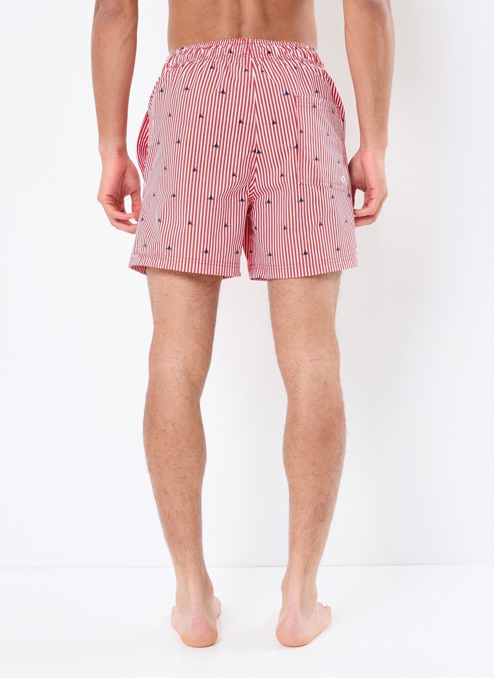 Shorts de bain JPSTMAUI JJSWIM MINI STRIPE AKM SN homme rouge Jack & Jones Shorts de bain JPSTMAUI JJSWIM MINI STRIPE AKM SN homme rouge TRUE RED