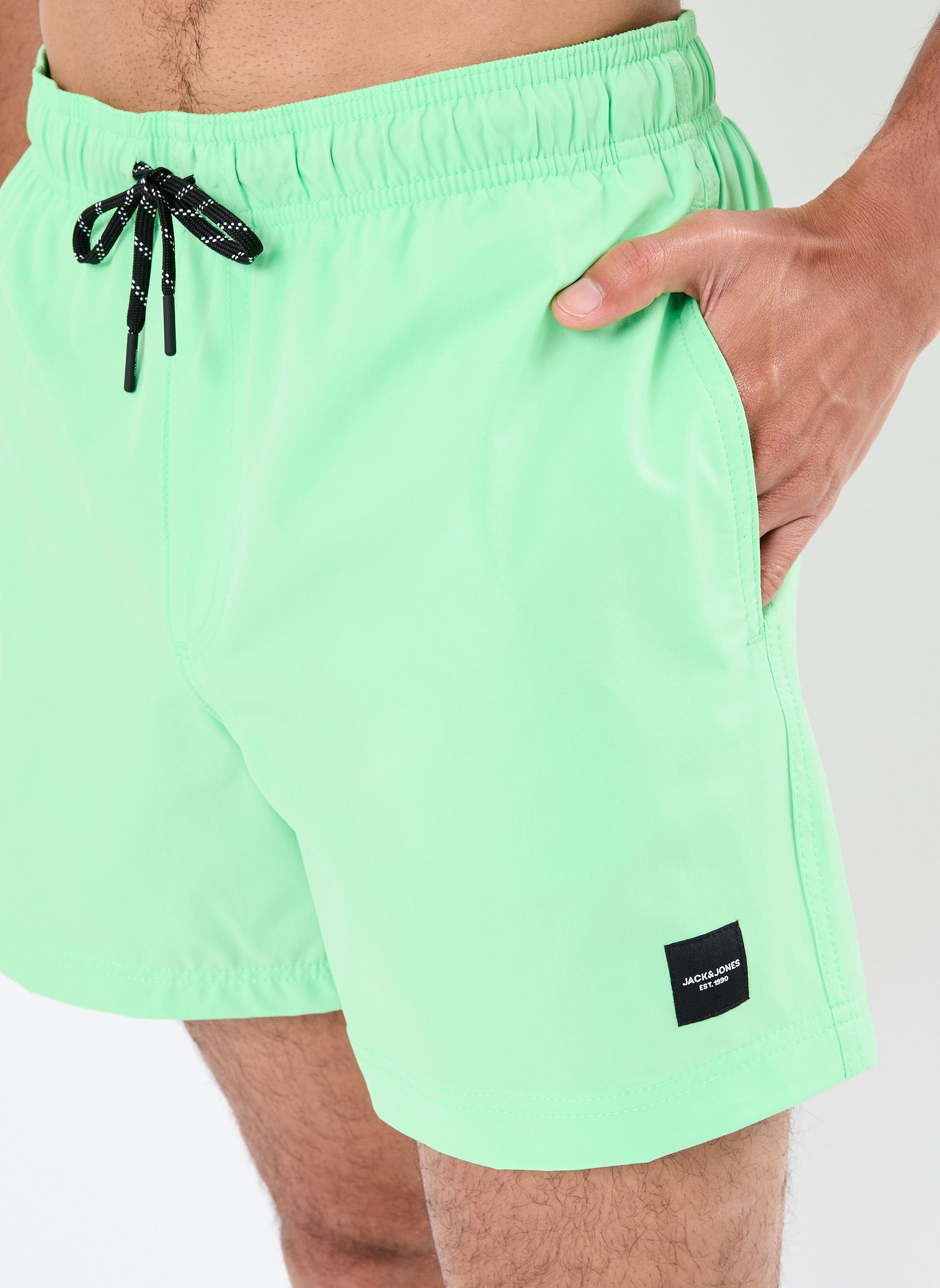 Badeshorts JPSTMAUI JJSWIM SOLID AKM SN herren grün Jack & Jones Badeshorts JPSTMAUI JJSWIM SOLID AKM SN herren grün SUMMER GREEN