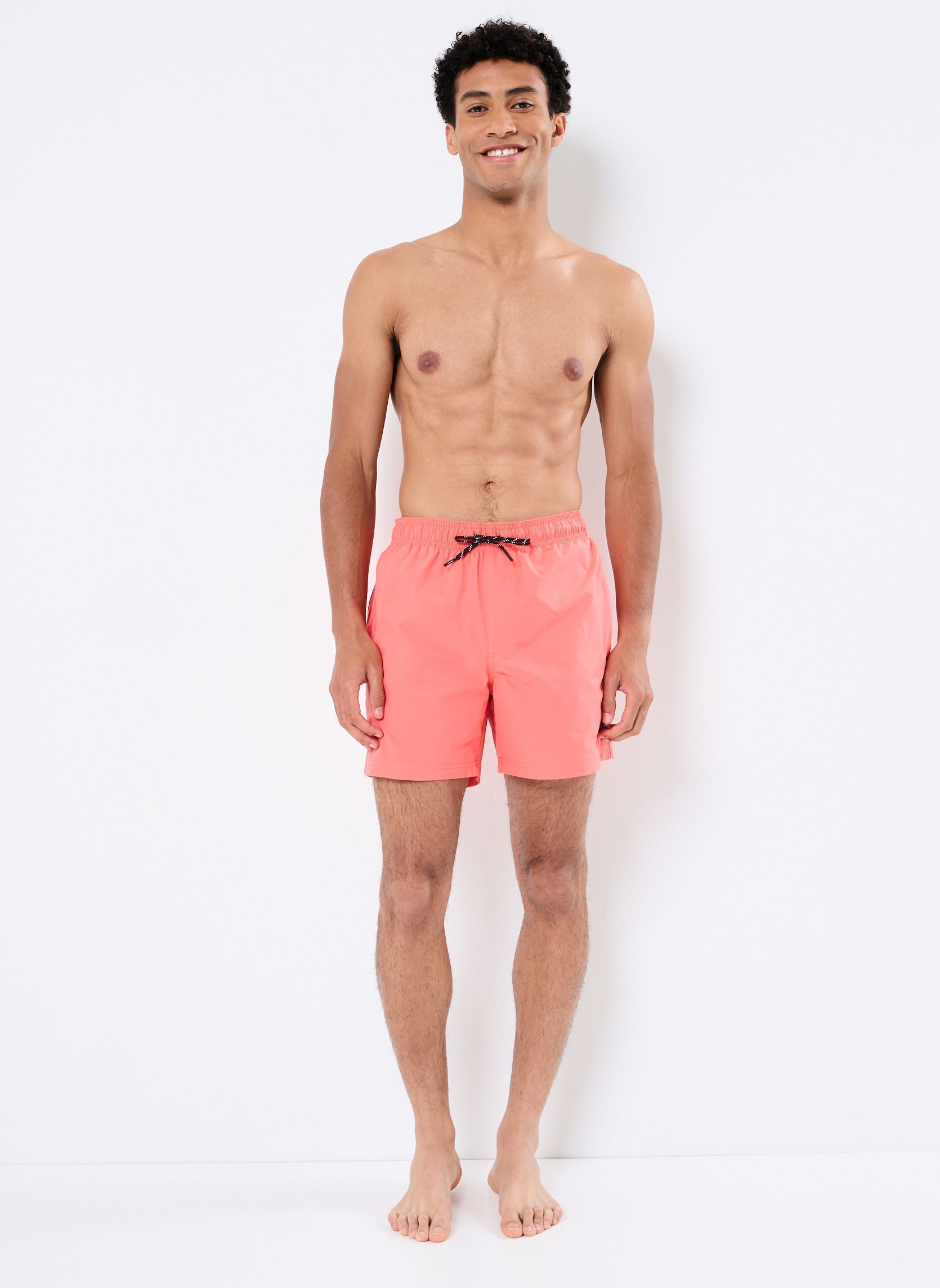 Zwemshorts JPSTMAUI JJSWIM SOLID AKM SN heren oranje Jack & Jones Zwemshorts JPSTMAUI JJSWIM SOLID AKM SN heren oranje HOT CORAL