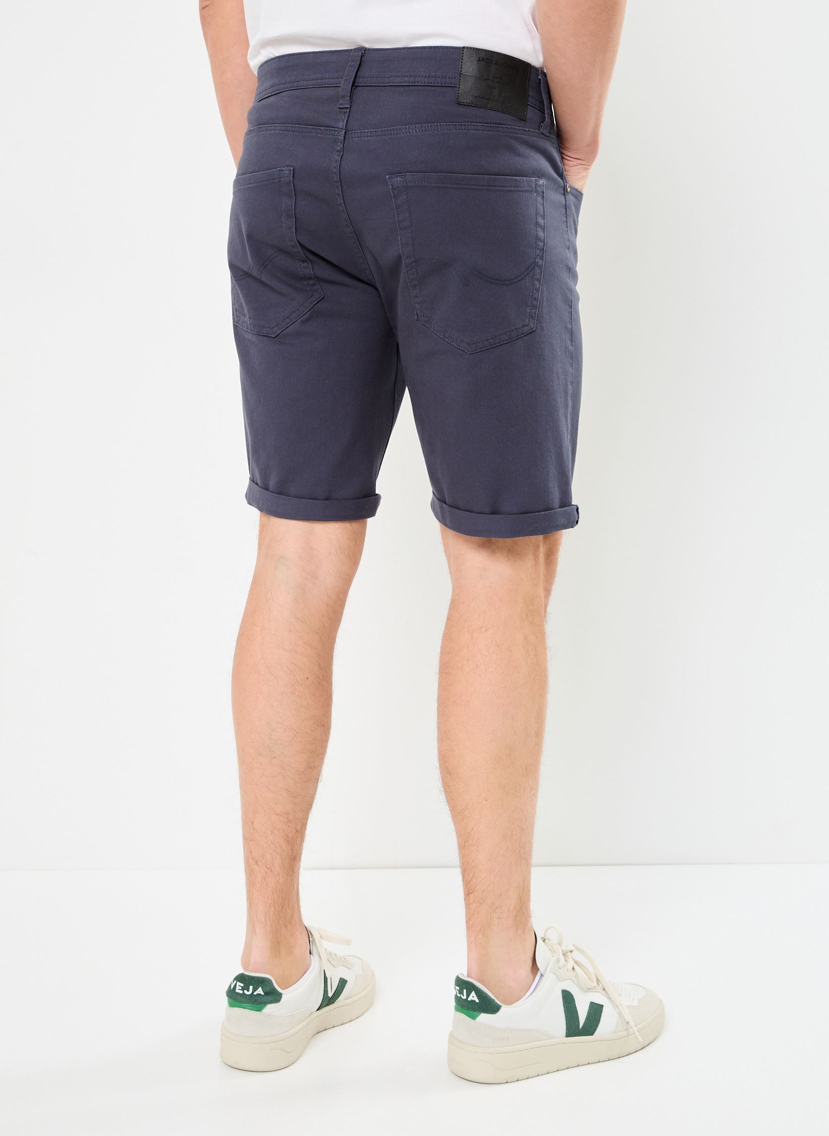 Shorts JPSTRICK ORIGINAL SHORT MID heren blauw Jack & Jones Shorts JPSTRICK ORIGINAL SHORT MID heren blauw NAVY BLAZER