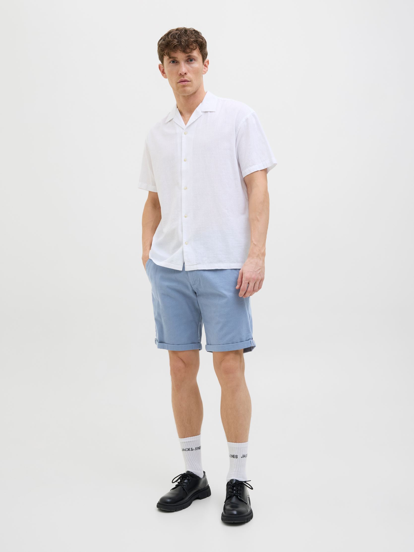 Pantaloncini JPSTFURY SHORTS SRT SN uomo blu Jack & Jones Pantaloncini JPSTFURY SHORTS SRT SN uomo blu BLUE MIRAGE