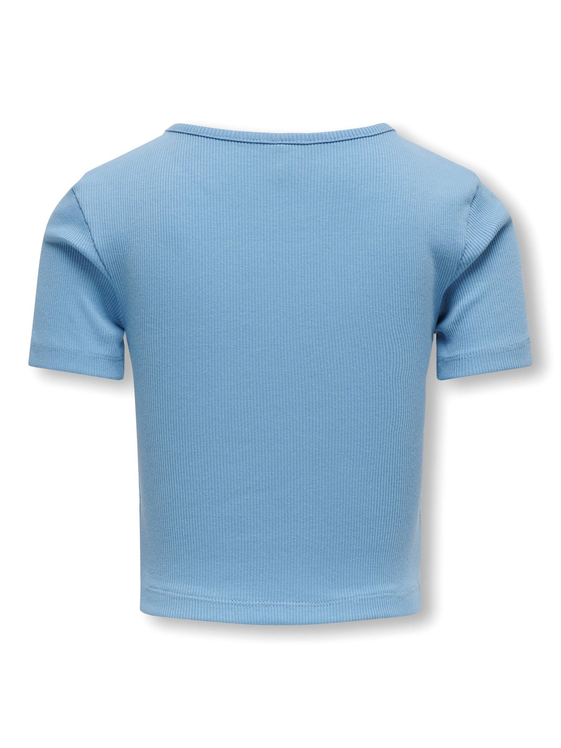 Blouses Kognessa Life Ss Cutout Top Box Jrs Noos fille bleu Kids Only Blouses Kognessa Life Ss Cutout Top Box Jrs Noos fille bleu BLISSFUL BLUE