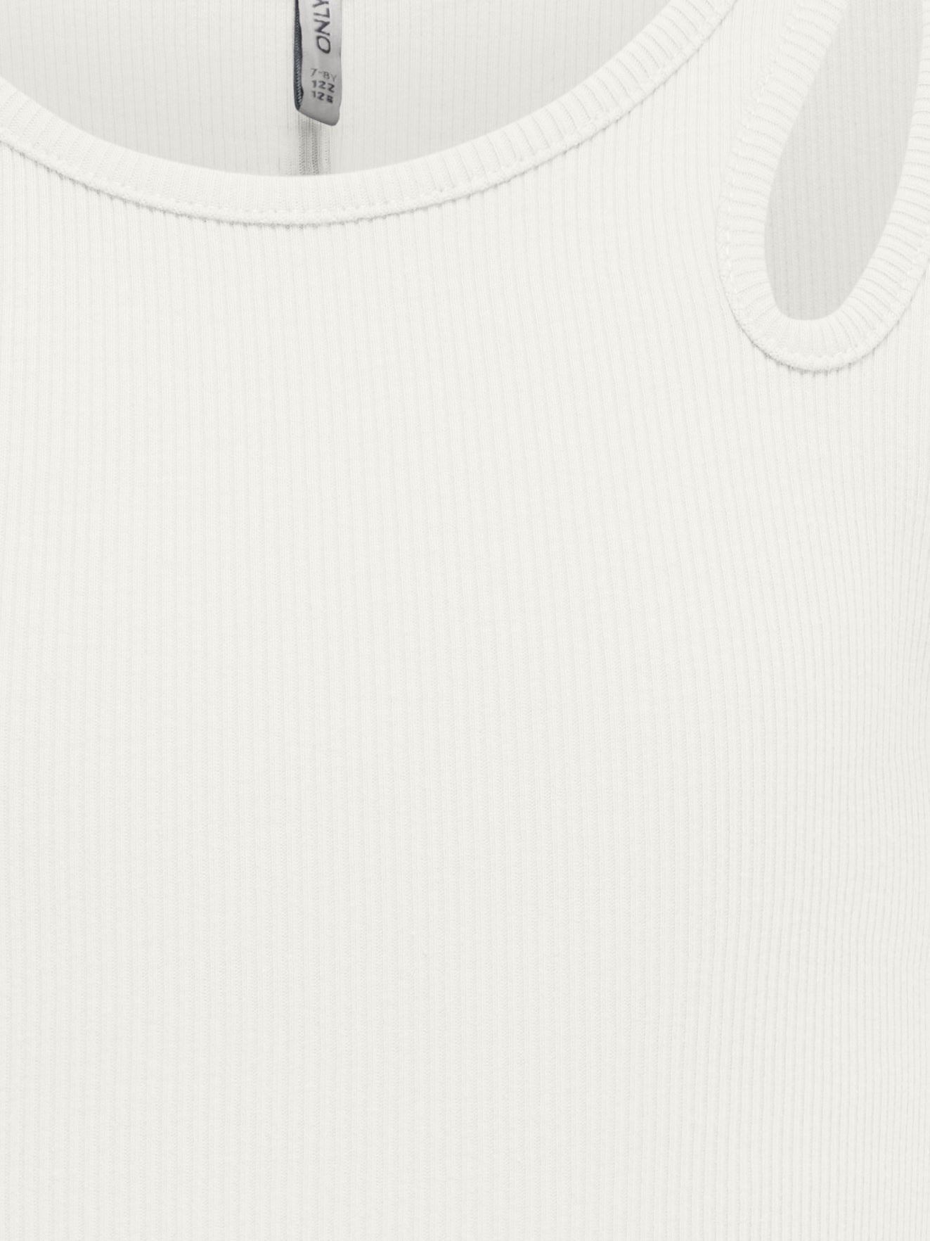 Blouses Kognessa Life Ss Cutout Top Box Jrs Noos fille blanc Kids Only Blouses Kognessa Life Ss Cutout Top Box Jrs Noos fille blanc CLOUD DANCER