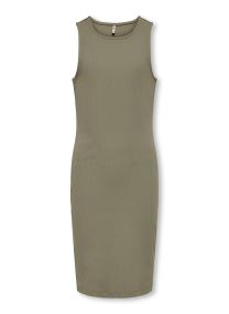 Kleider Kogbelfast Life S/L Midi Dress Noos Jrs mädchen schwarz