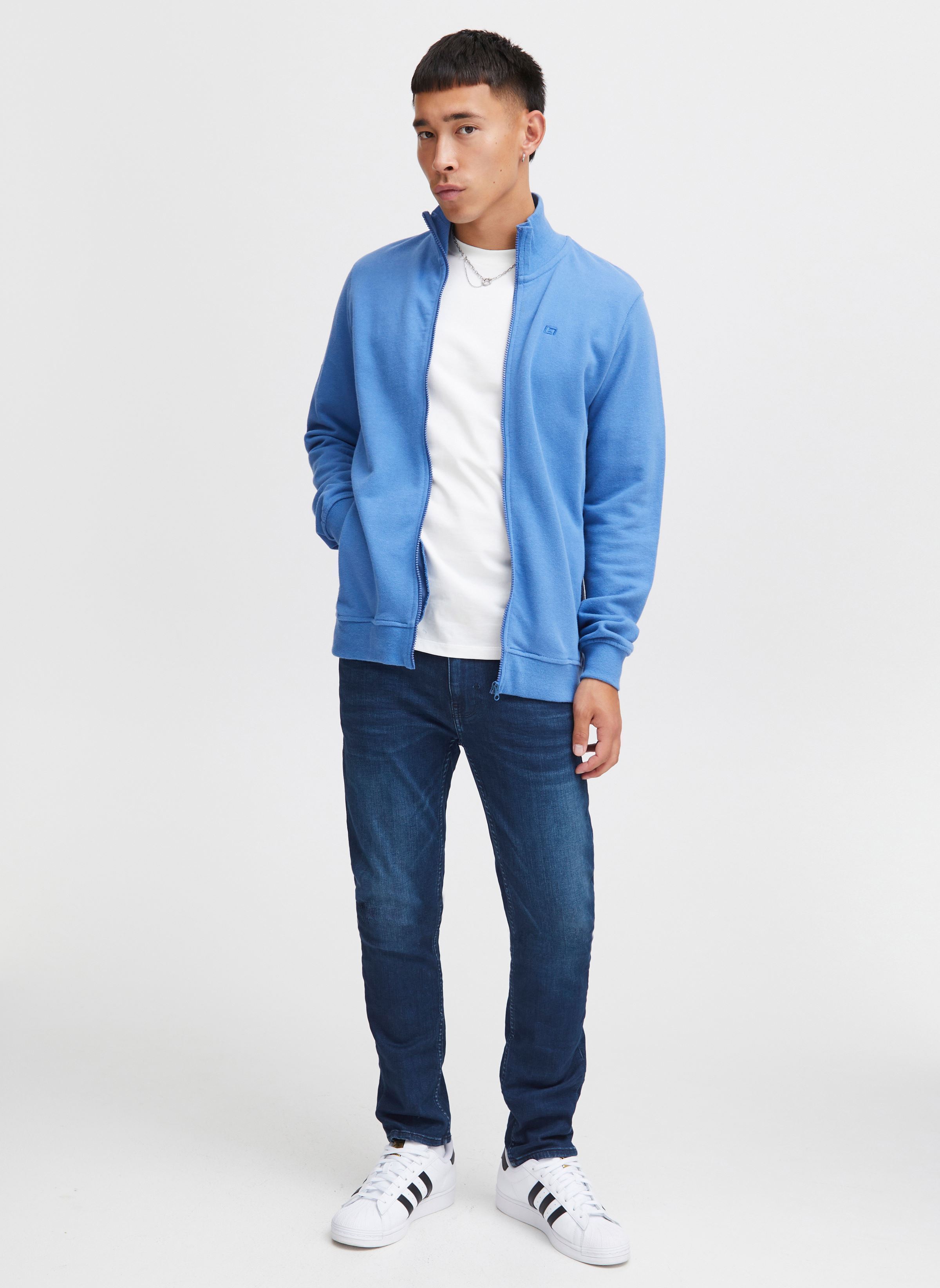 Jeans droit Jet fit Multiflex - NOOS homme bleu Blend Jeans droit Jet fit Multiflex - NOOS homme bleu DENIM DARK BLUE