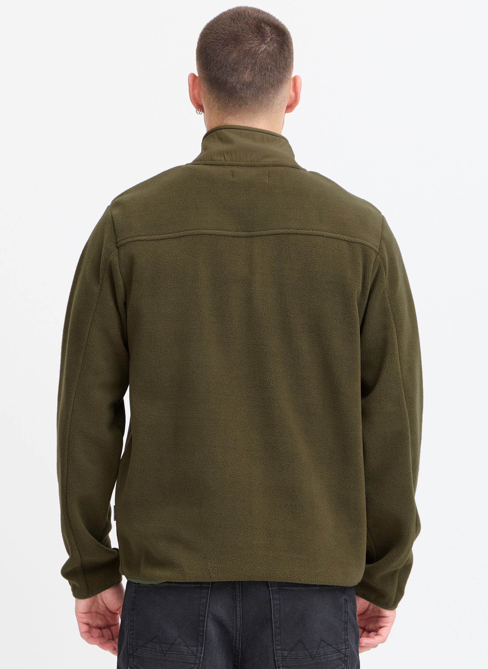Fleece-Pullover BHBROOKS Sweatshirt halfzipp 1 herren grün Blend Fleece-Pullover BHBROOKS Sweatshirt halfzipp 1 herren grün OLIVE NIGHT