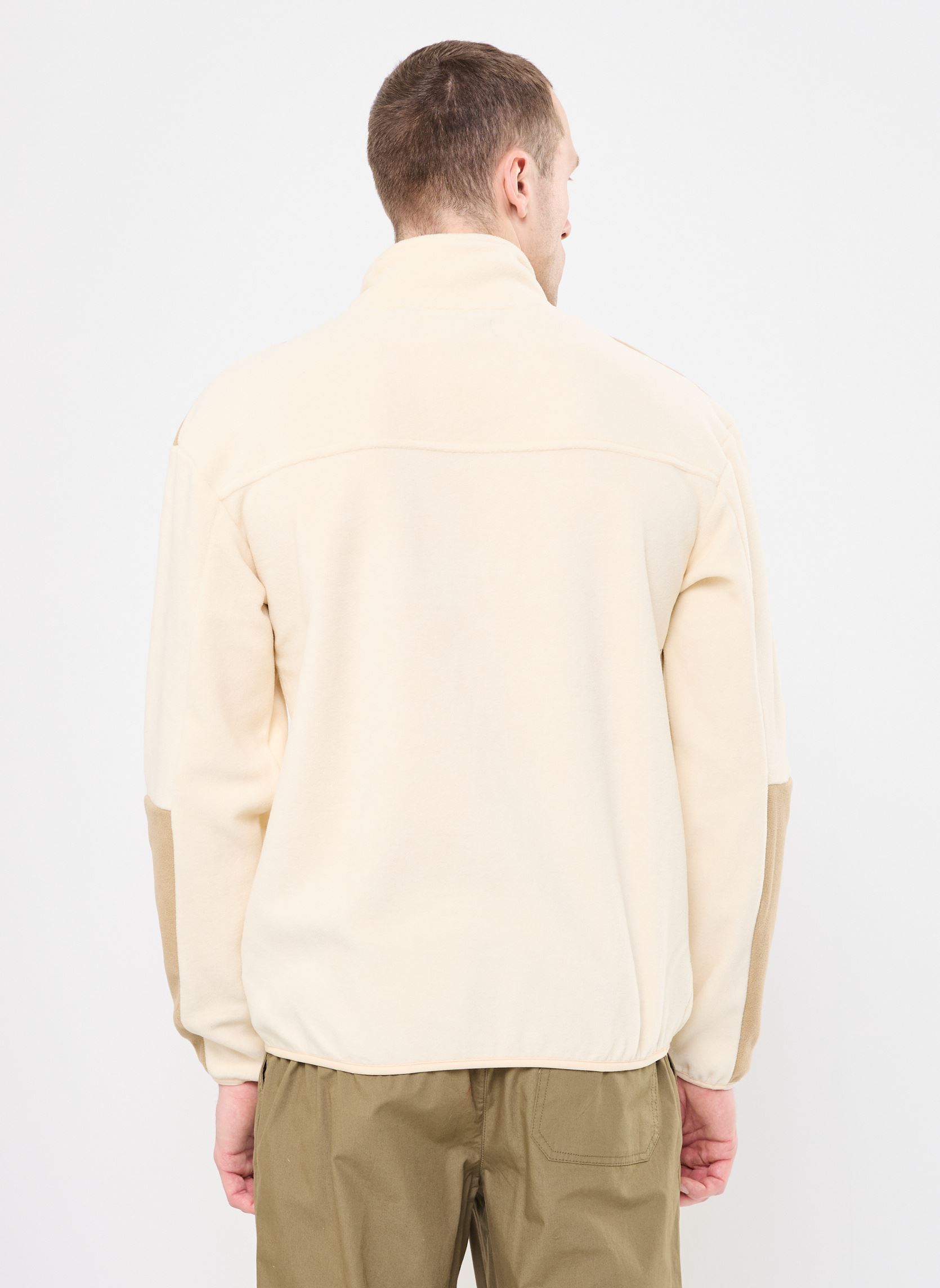 Fleece-Pullover BHBROOKS Sweatshirt halfzipp herren beige Blend Fleece-Pullover BHBROOKS Sweatshirt halfzipp herren beige BLEACHED SAND