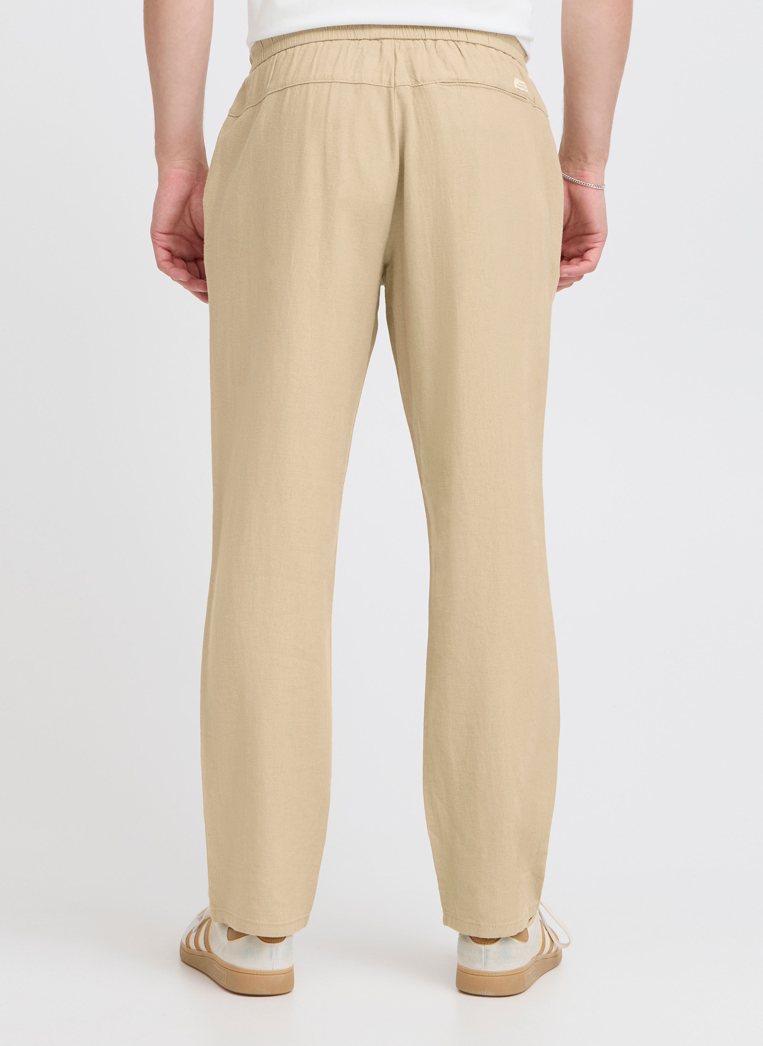 Straight Leg Hosen BHBILLY Pants string herren beige Blend Straight Leg Hosen BHBILLY Pants string herren beige CORNSTALK