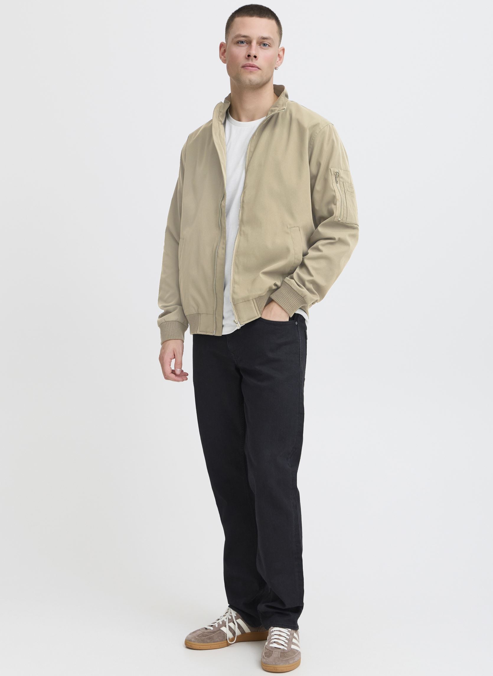 Blousons BHEFI jacket 1 homme beige Blend Blousons BHEFI jacket 1 homme beige CORNSTALK