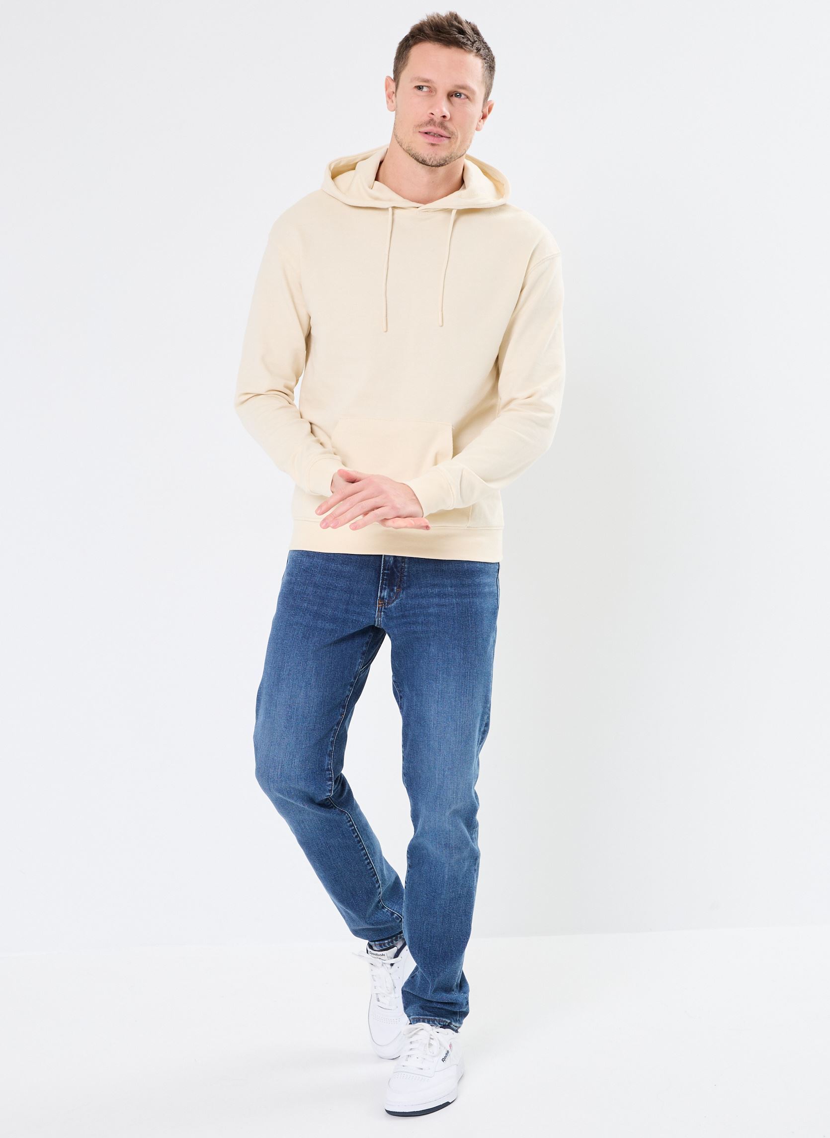 Sweats à capuche BHBRODY Sweatshirt hood homme beige Blend Sweats à capuche BHBRODY Sweatshirt hood homme beige BLEACHED SAND