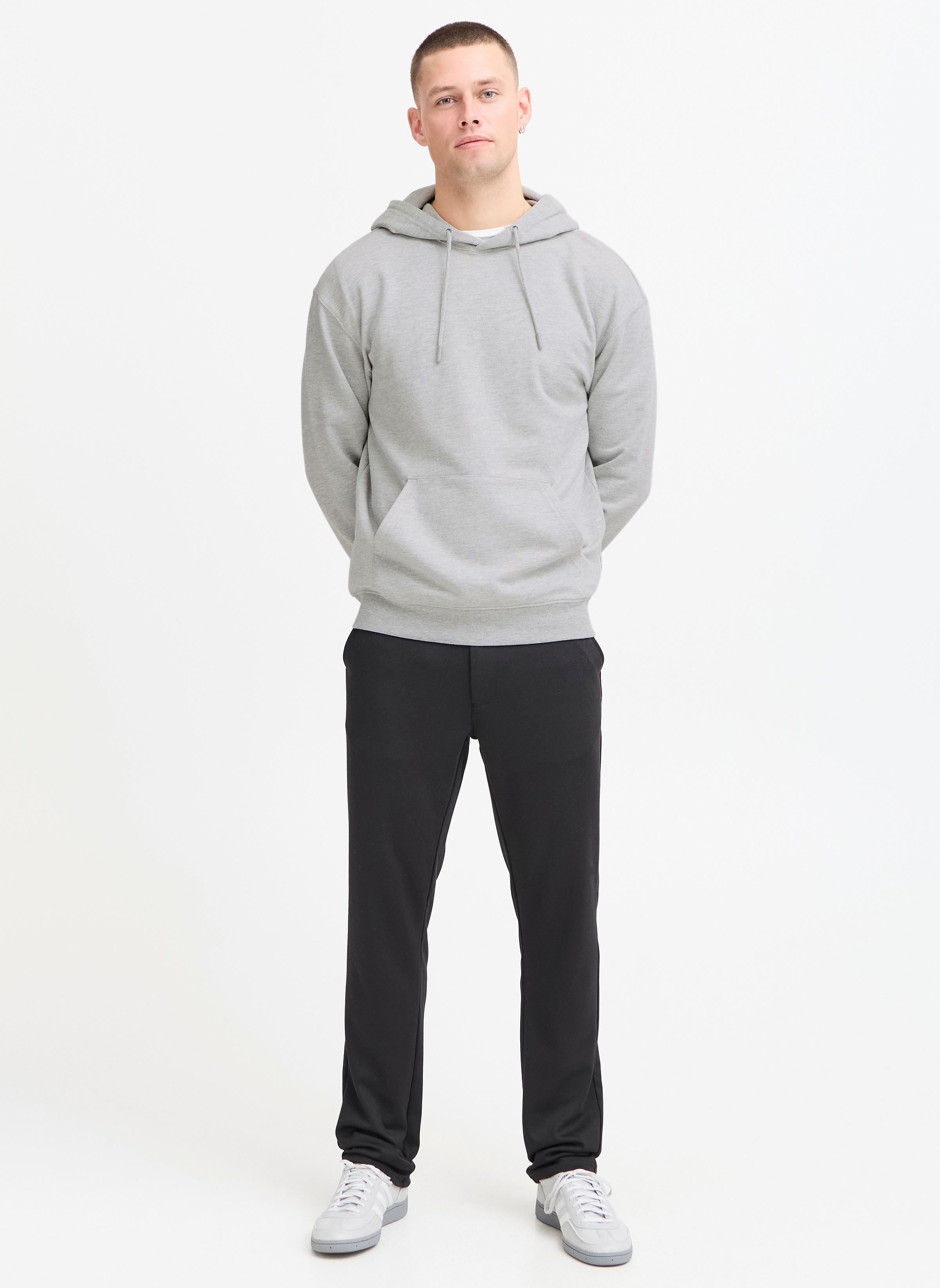 Sweats à capuche BHBRODY Sweatshirt hood homme gris Blend Sweats à capuche BHBRODY Sweatshirt hood homme gris STONE MIX