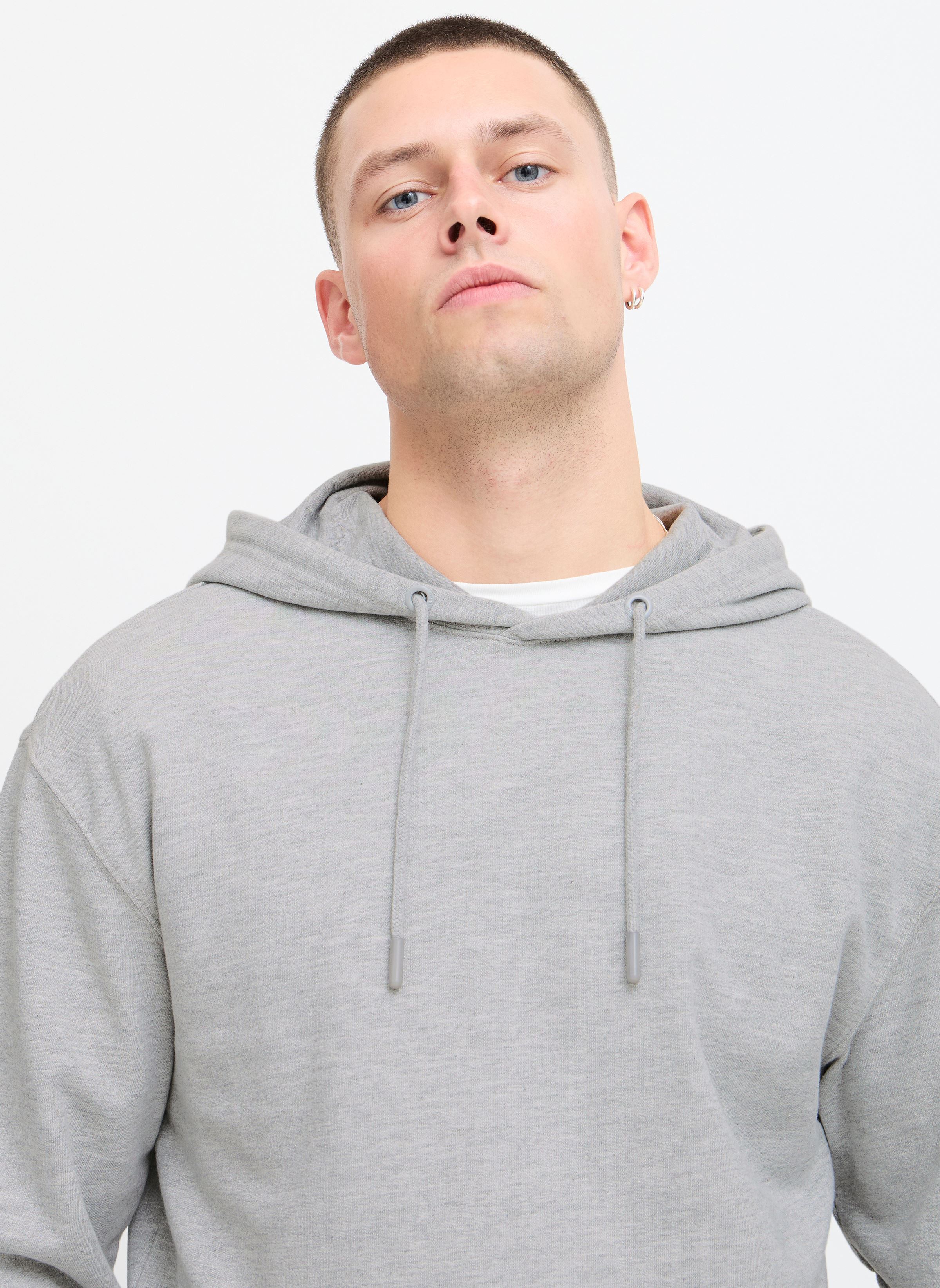 Sweats à capuche BHBRODY Sweatshirt hood homme gris Blend Sweats à capuche BHBRODY Sweatshirt hood homme gris STONE MIX