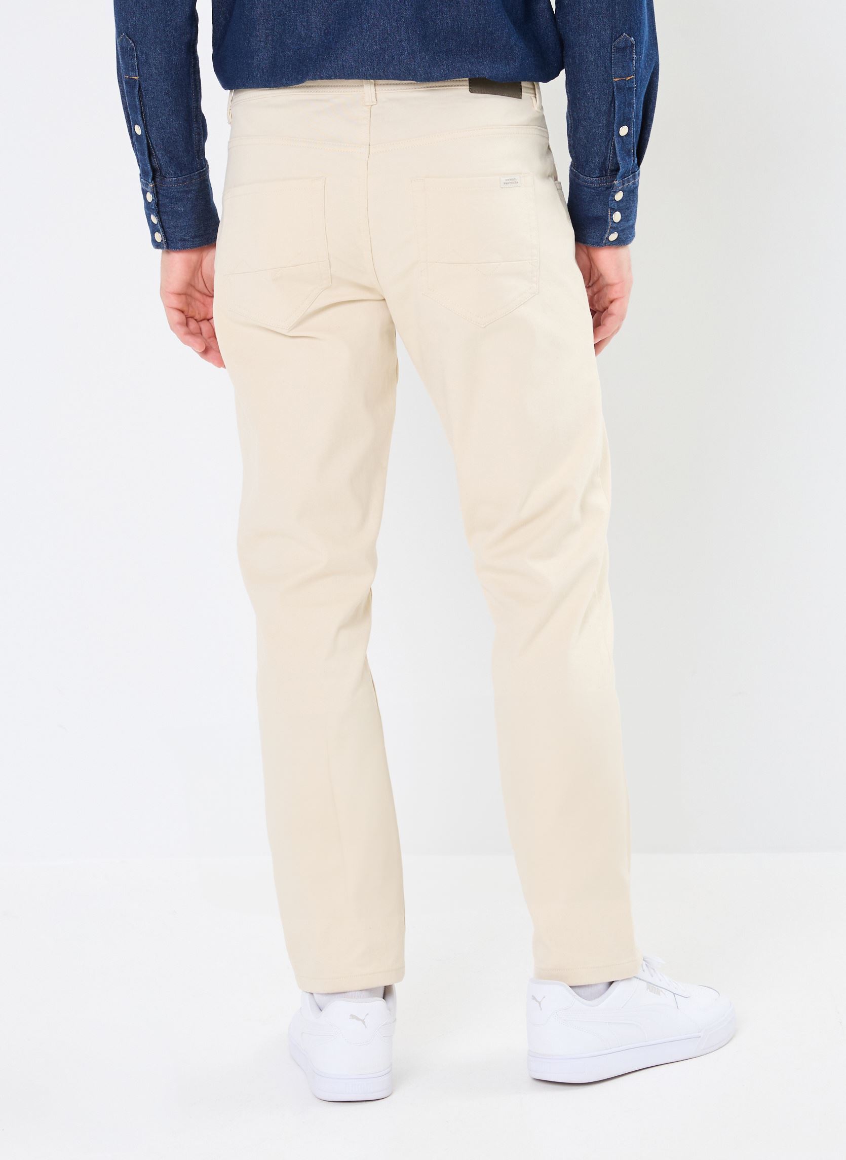 Pantalons droits BHEDNAN twill 5-pocket homme beige Blend Pantalons droits BHEDNAN twill 5-pocket homme beige BLEACHED SAND