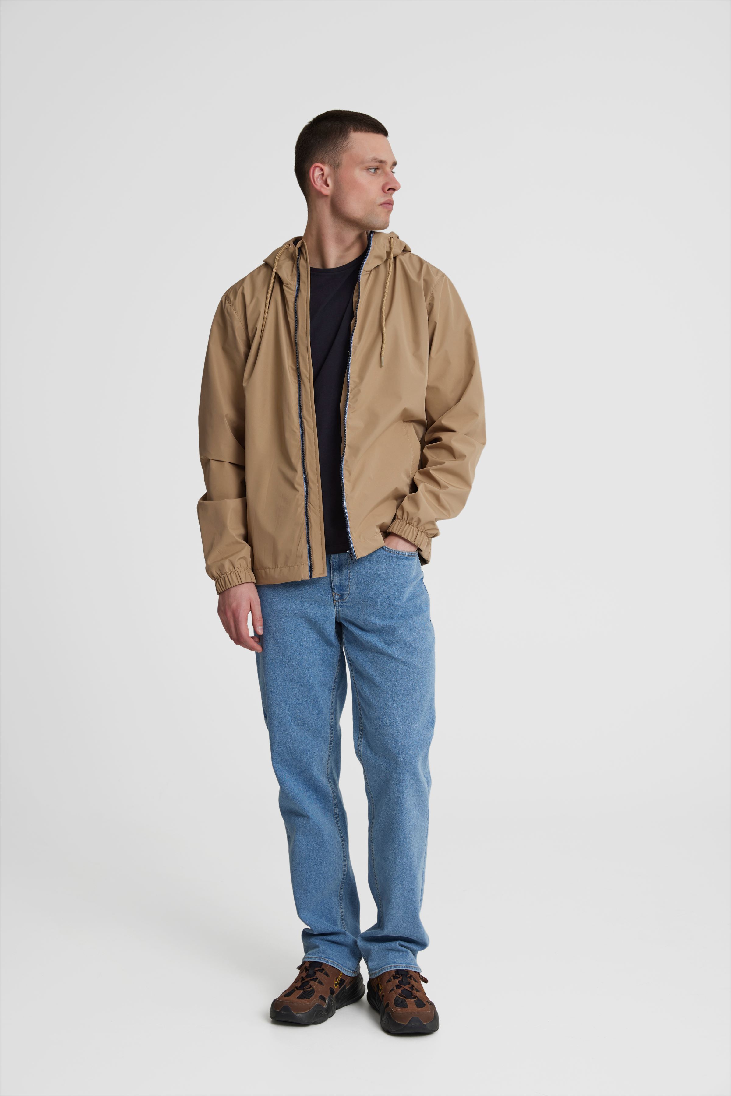Windbreaker / Windjacken BHEFI jacket herren beige Blend Windbreaker / Windjacken BHEFI jacket herren beige CORNSTALK