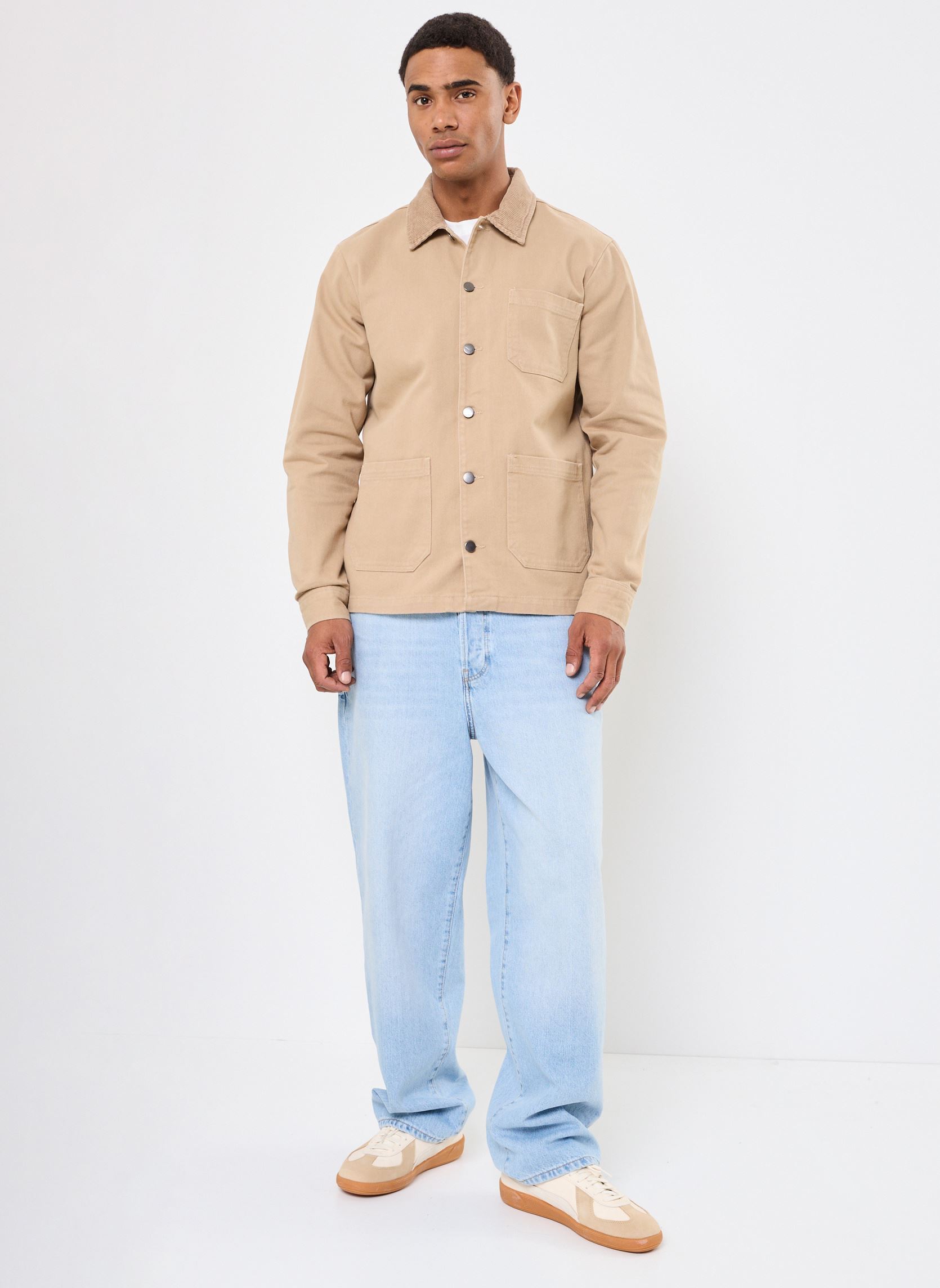 Bomberjacks BHERWIN jacket heren beige Blend Bomberjacks BHERWIN jacket heren beige CORNSTALK