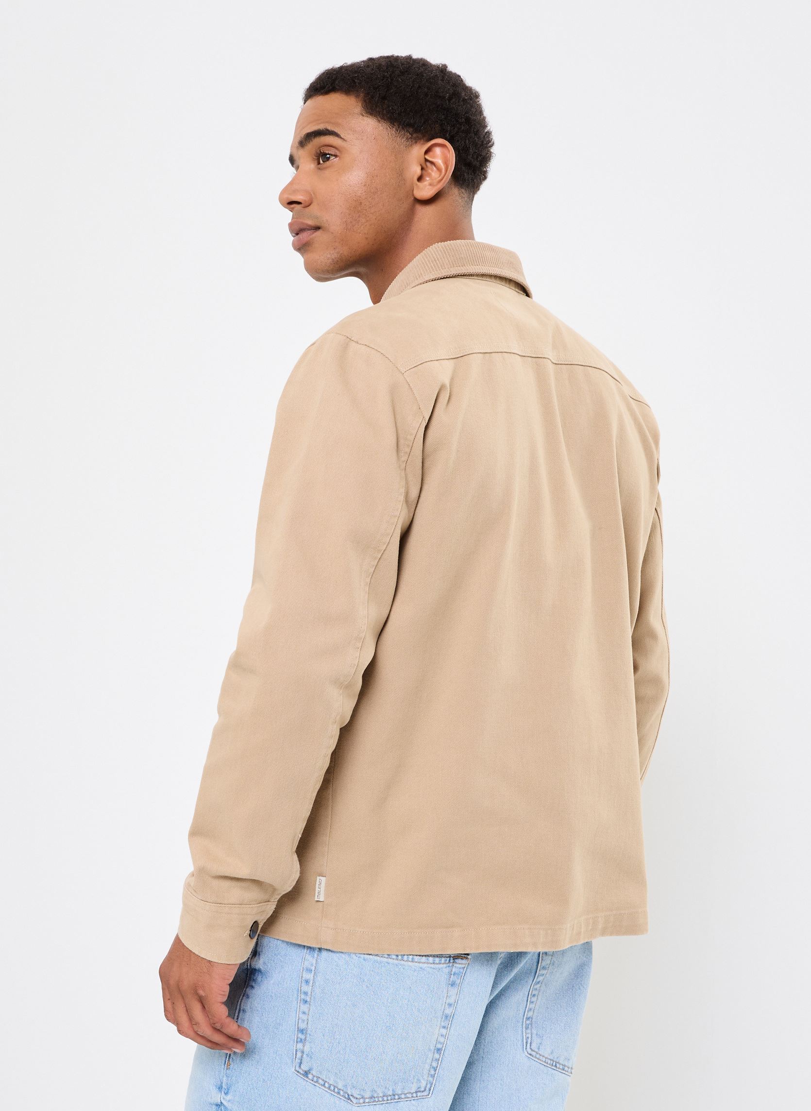 Bomberjacks BHERWIN jacket heren beige Blend Bomberjacks BHERWIN jacket heren beige CORNSTALK