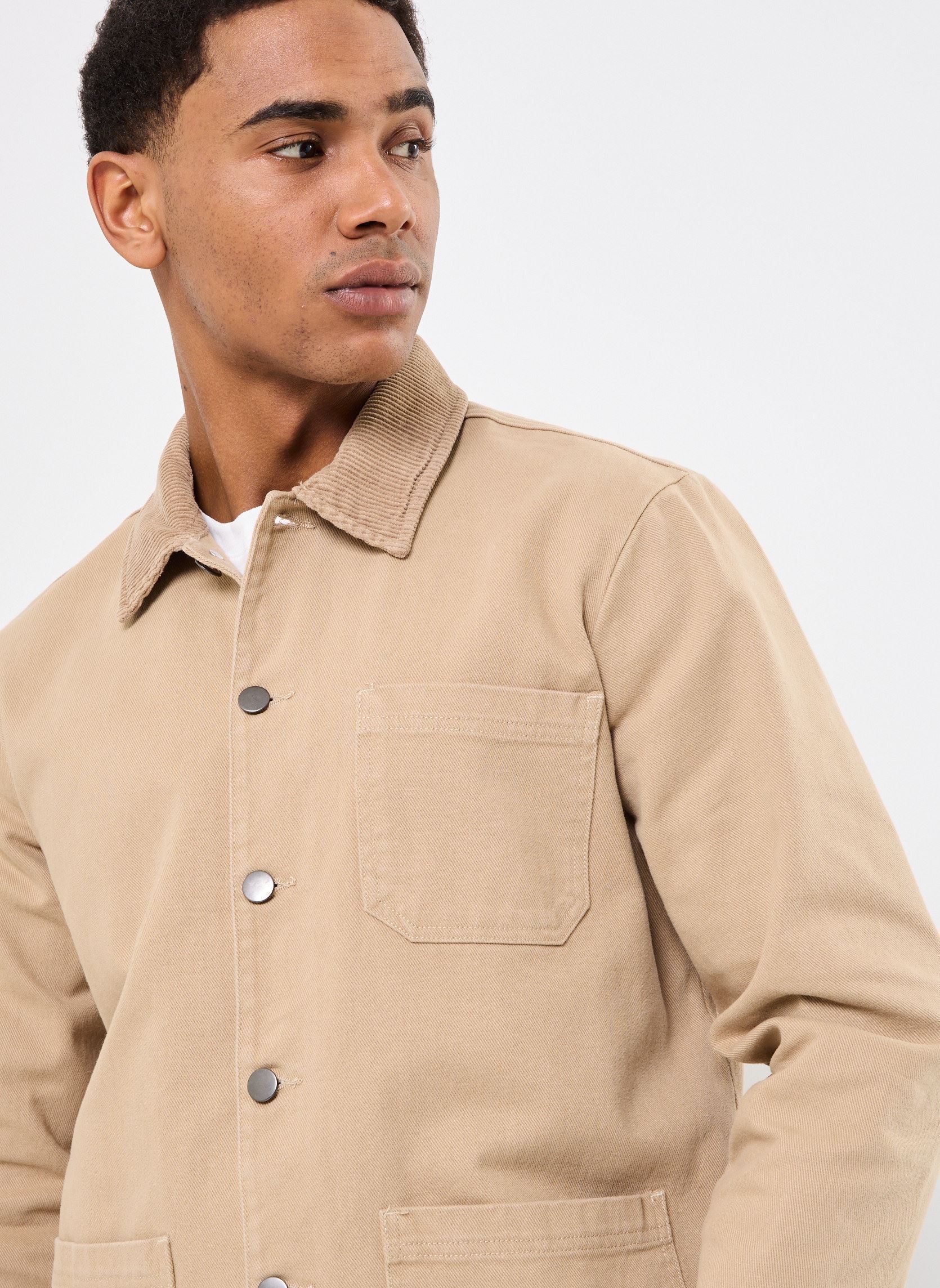 Bomberjacks BHERWIN jacket heren beige Blend Bomberjacks BHERWIN jacket heren beige CORNSTALK