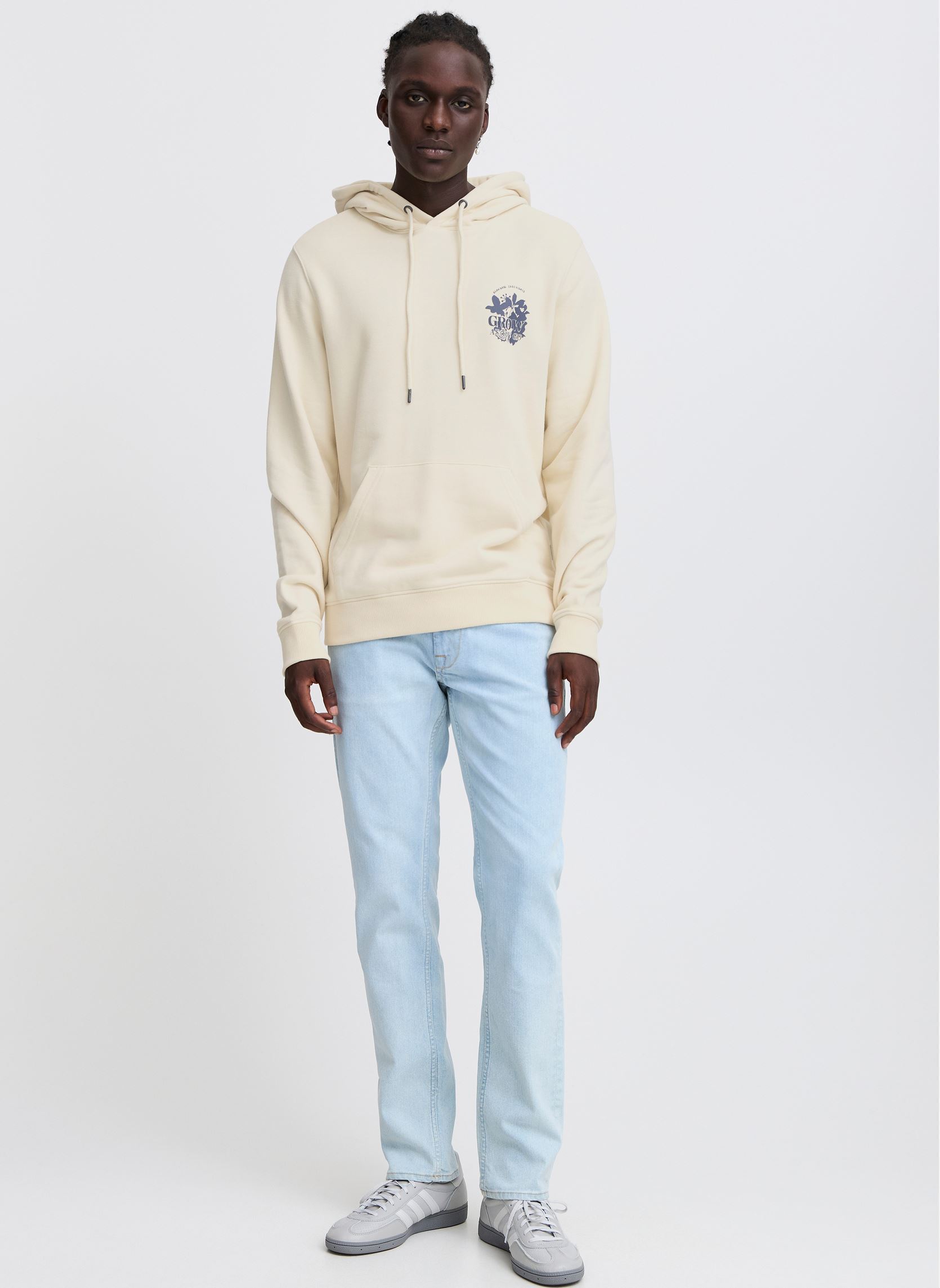 Kapuzenpullover BHJAS sweatshirt herren beige Blend Kapuzenpullover BHJAS sweatshirt herren beige BLEACHED SAND