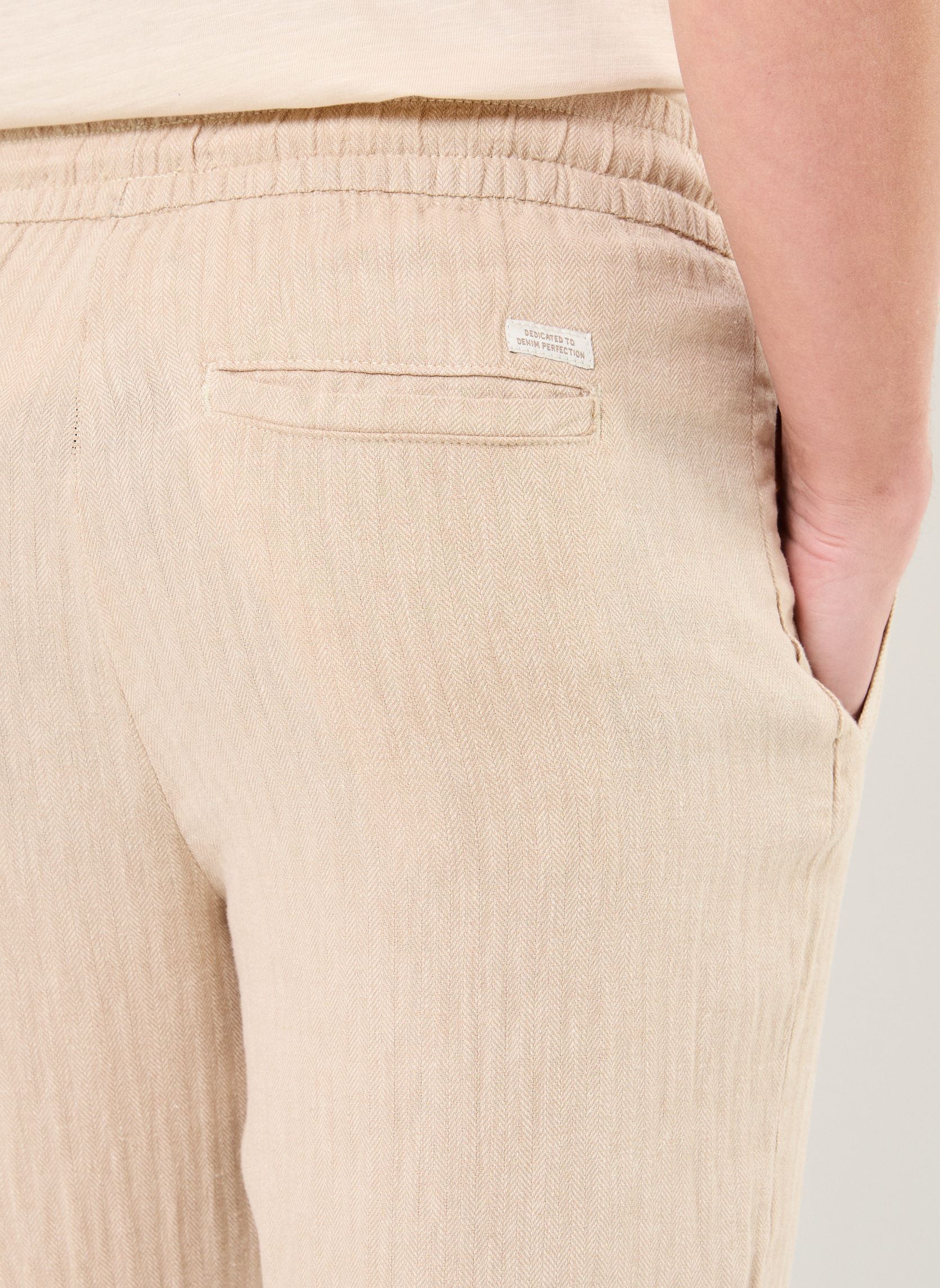 Pantalons droits BHMORGAN Pants homme beige Blend Pantalons droits BHMORGAN Pants homme beige BLEACHED SAND