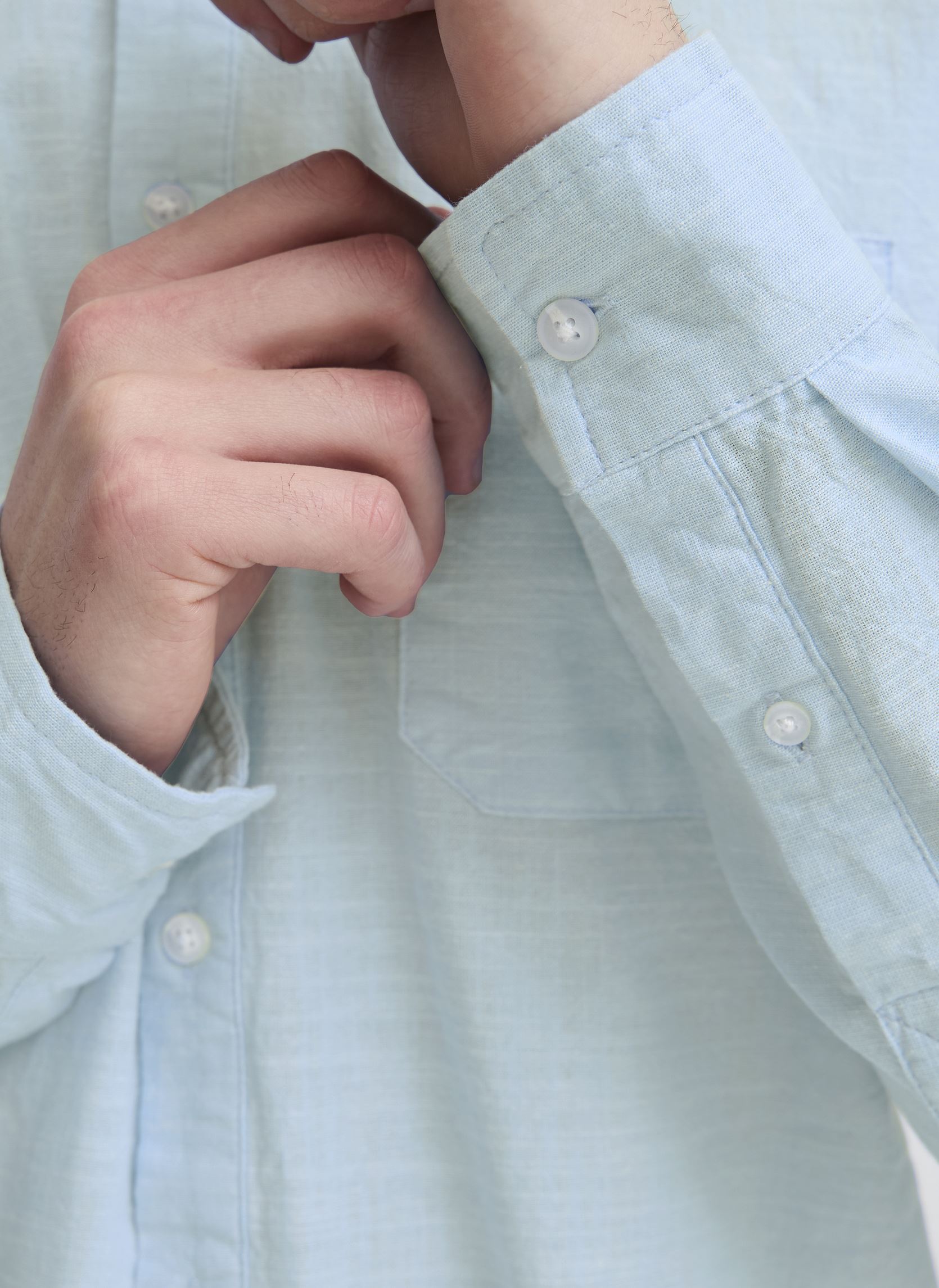 Hemden BHALDO Shirt herren blau Blend Hemden BHALDO Shirt herren blau BLUE BELL