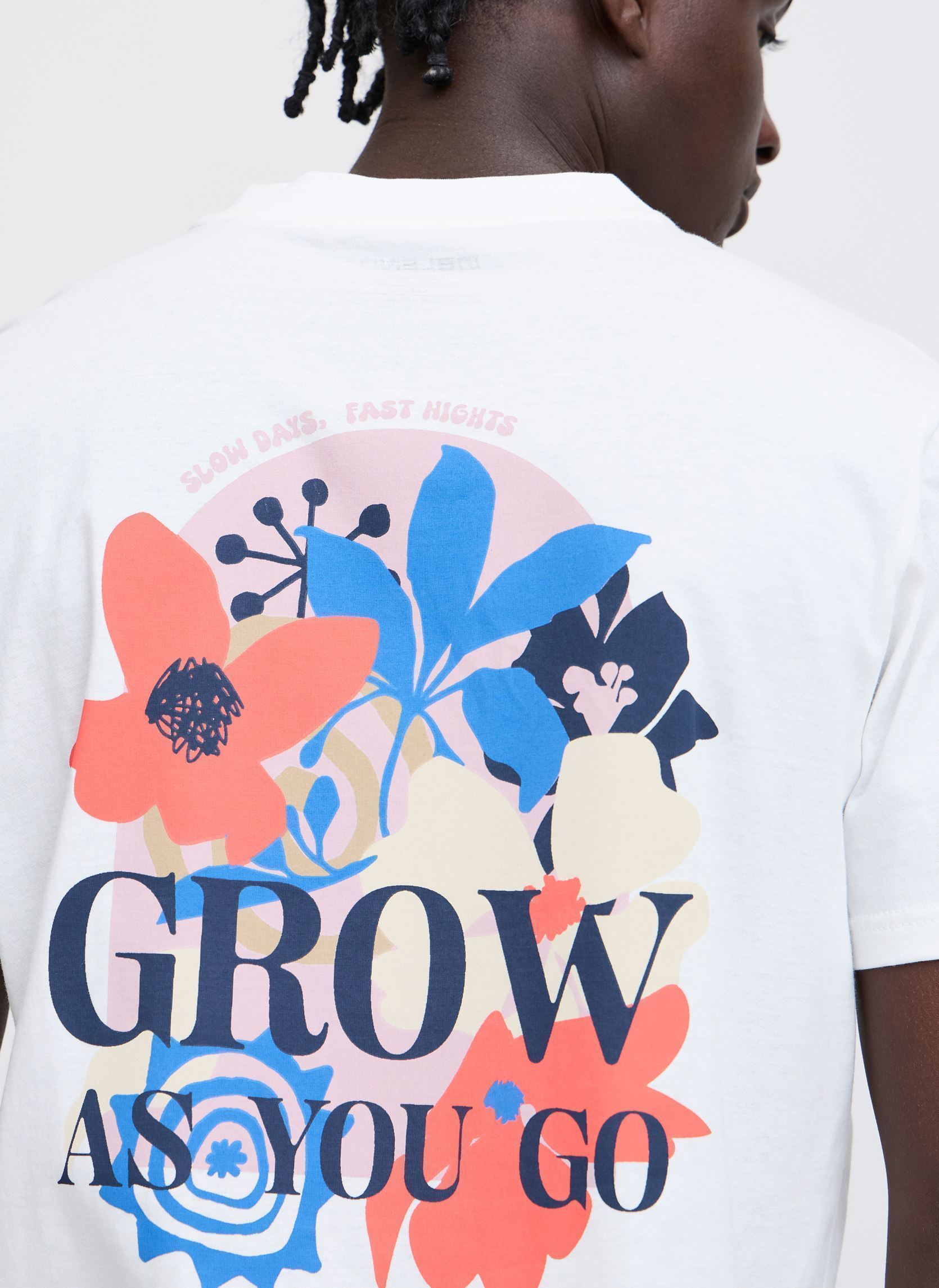 Kurzarm-T-Shirts BHJAFON tee herren weiß Blend Kurzarm-T-Shirts BHJAFON tee herren weiß SNOW WHITE