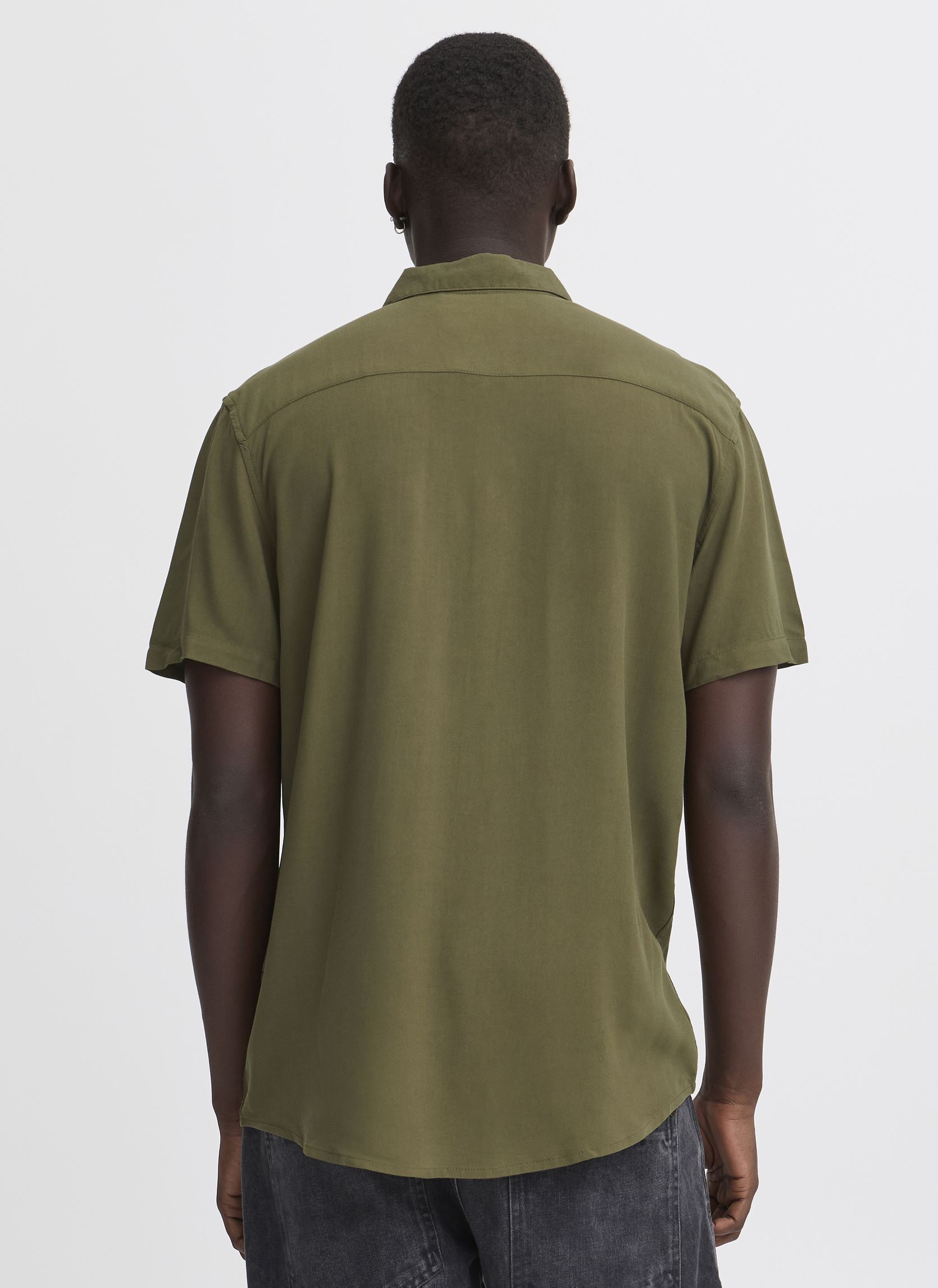 Chemises BHELLIOT SHIRT NOOS homme vert Blend Chemises BHELLIOT SHIRT NOOS homme vert OLIVE NIGHT