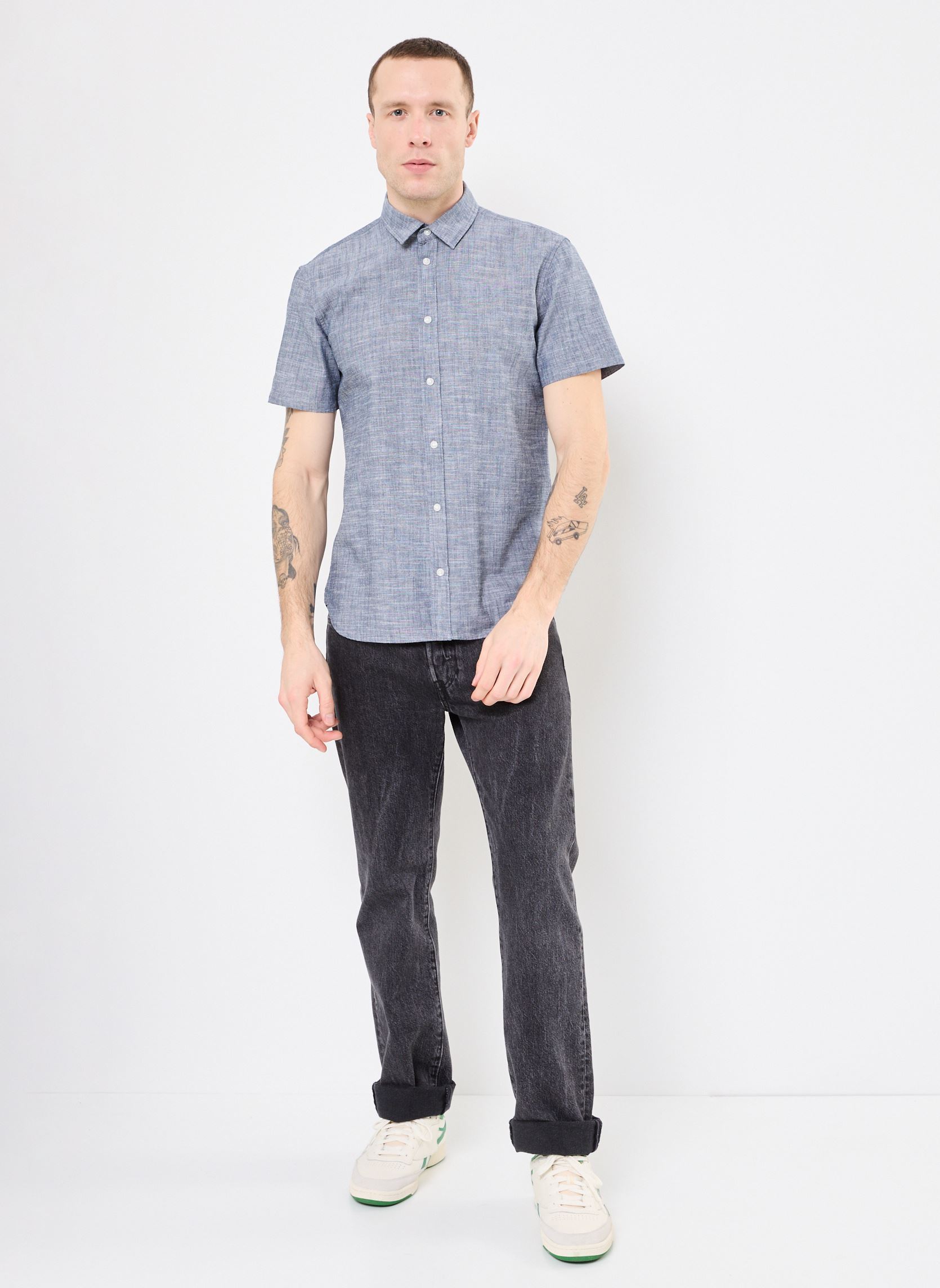 Hemden BHALFIE Shirt herren blau Blend Hemden BHALFIE Shirt herren blau DRESS BLUES