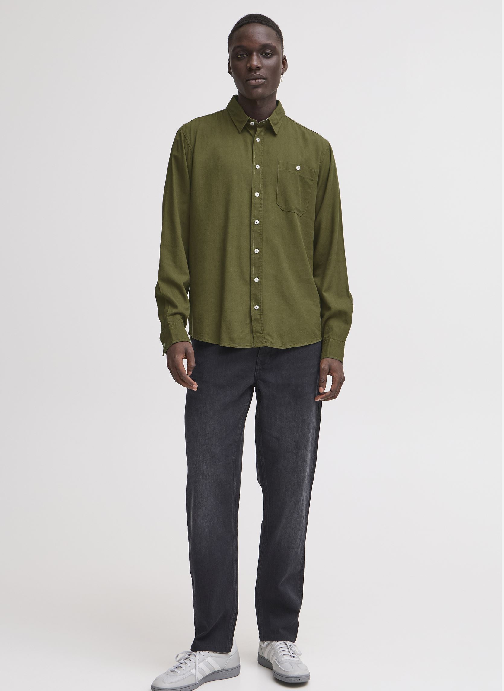 Hemden BHBOBBY Shirt herren grün Blend Hemden BHBOBBY Shirt herren grün OLIVE NIGHT