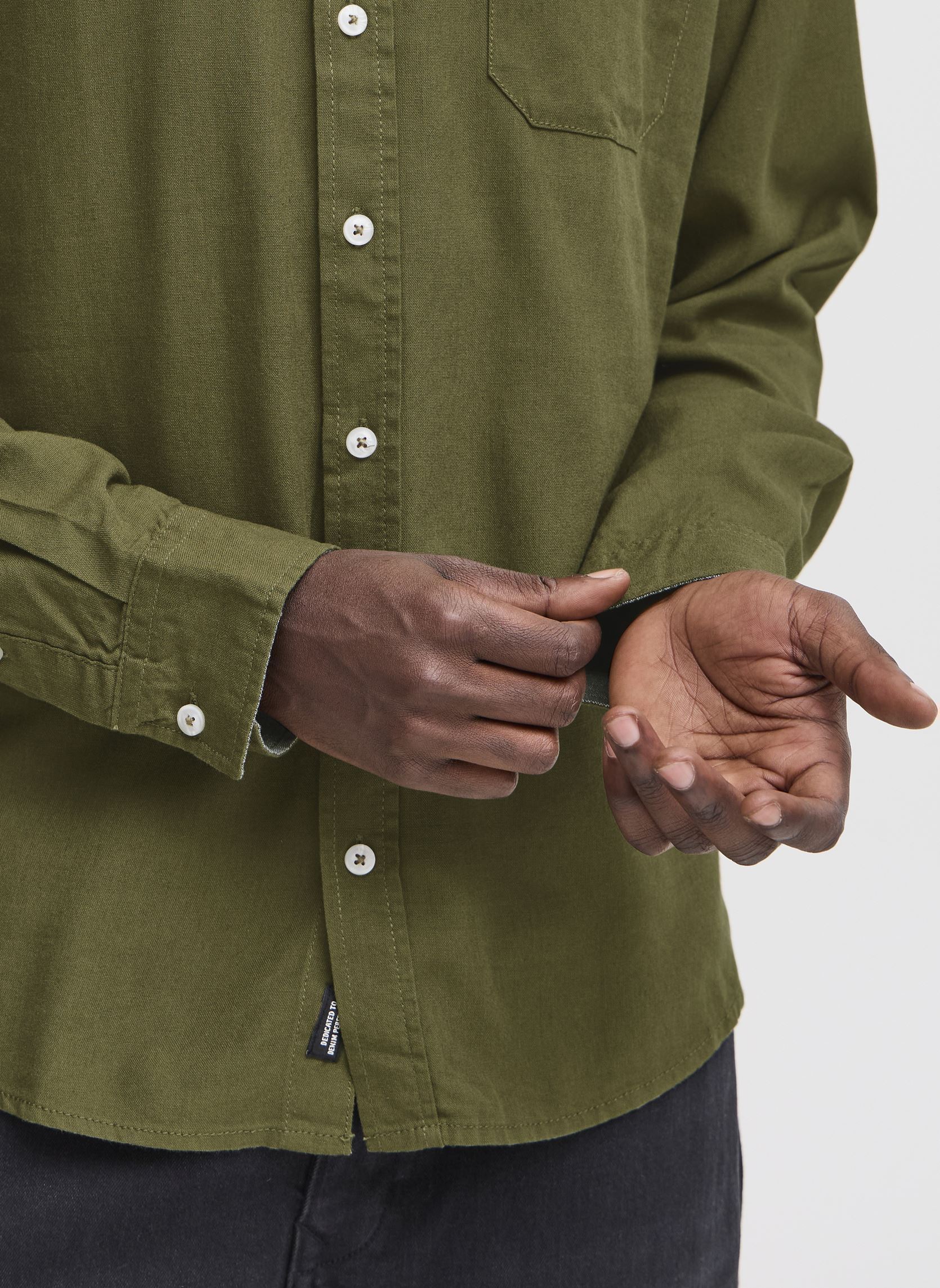 Hemden BHBOBBY Shirt herren grün Blend Hemden BHBOBBY Shirt herren grün OLIVE NIGHT