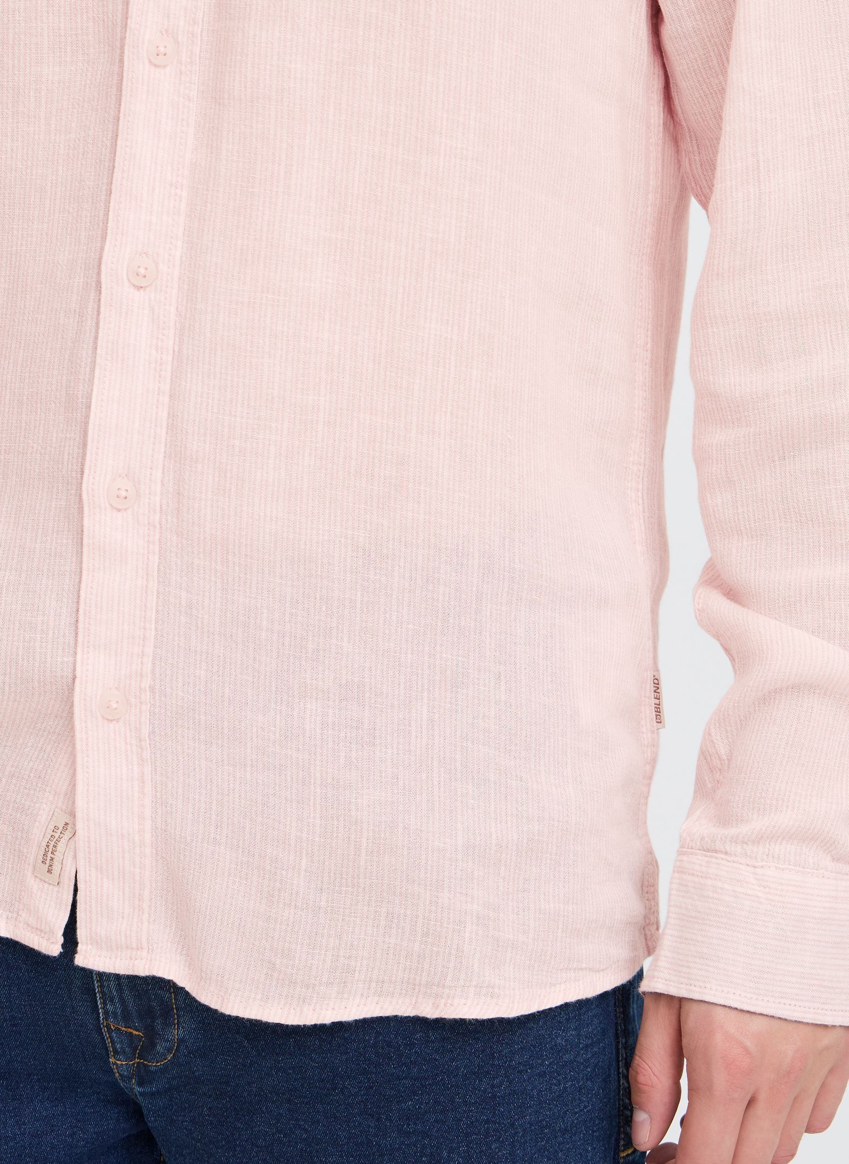 Hemden BHBOBBY Shirt stripe herren rosa Blend Hemden BHBOBBY Shirt stripe herren rosa CHALK PINK