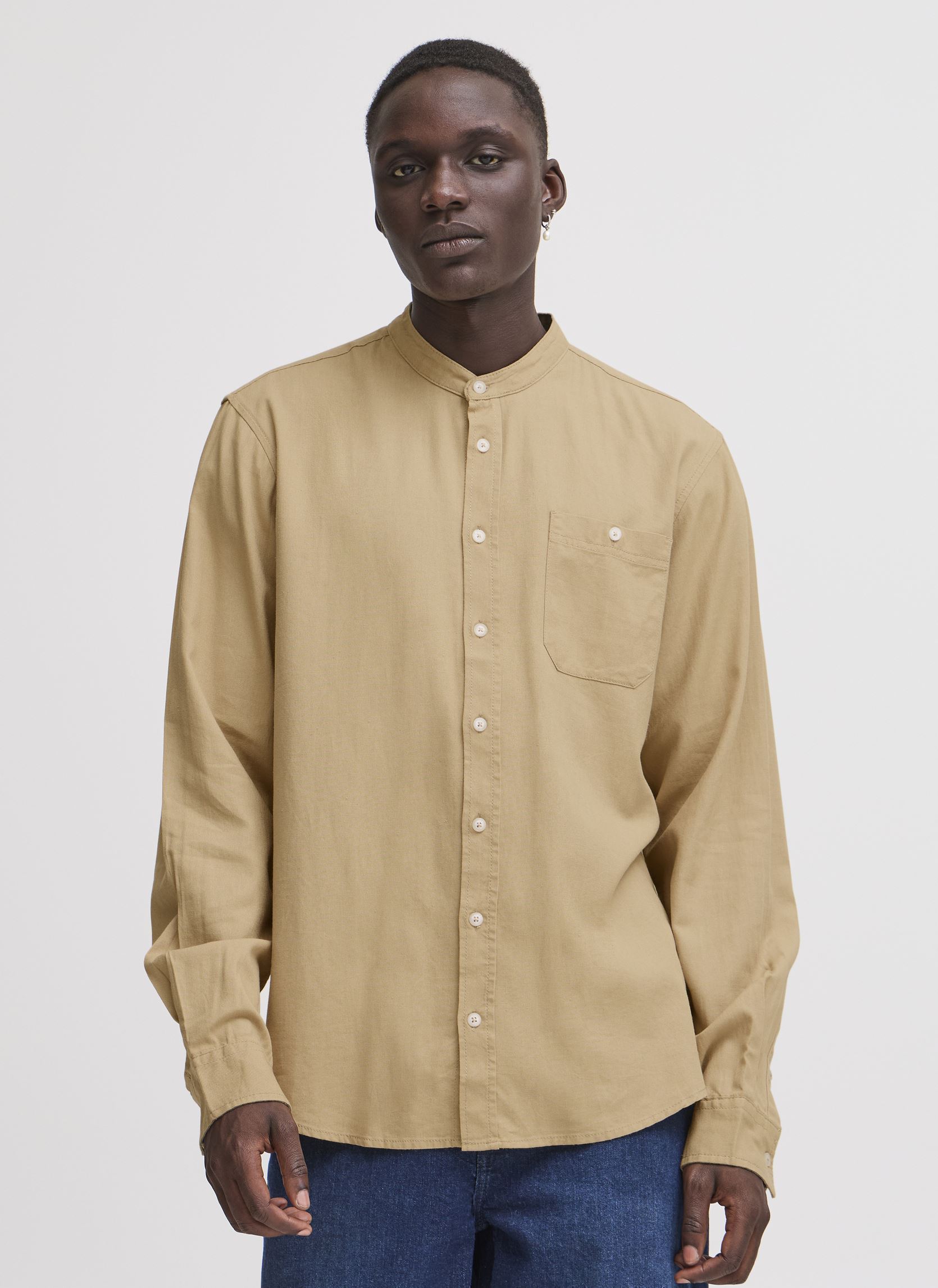 Vêtements Blend BHBOBBY Shirt mandarin pour Accessoires