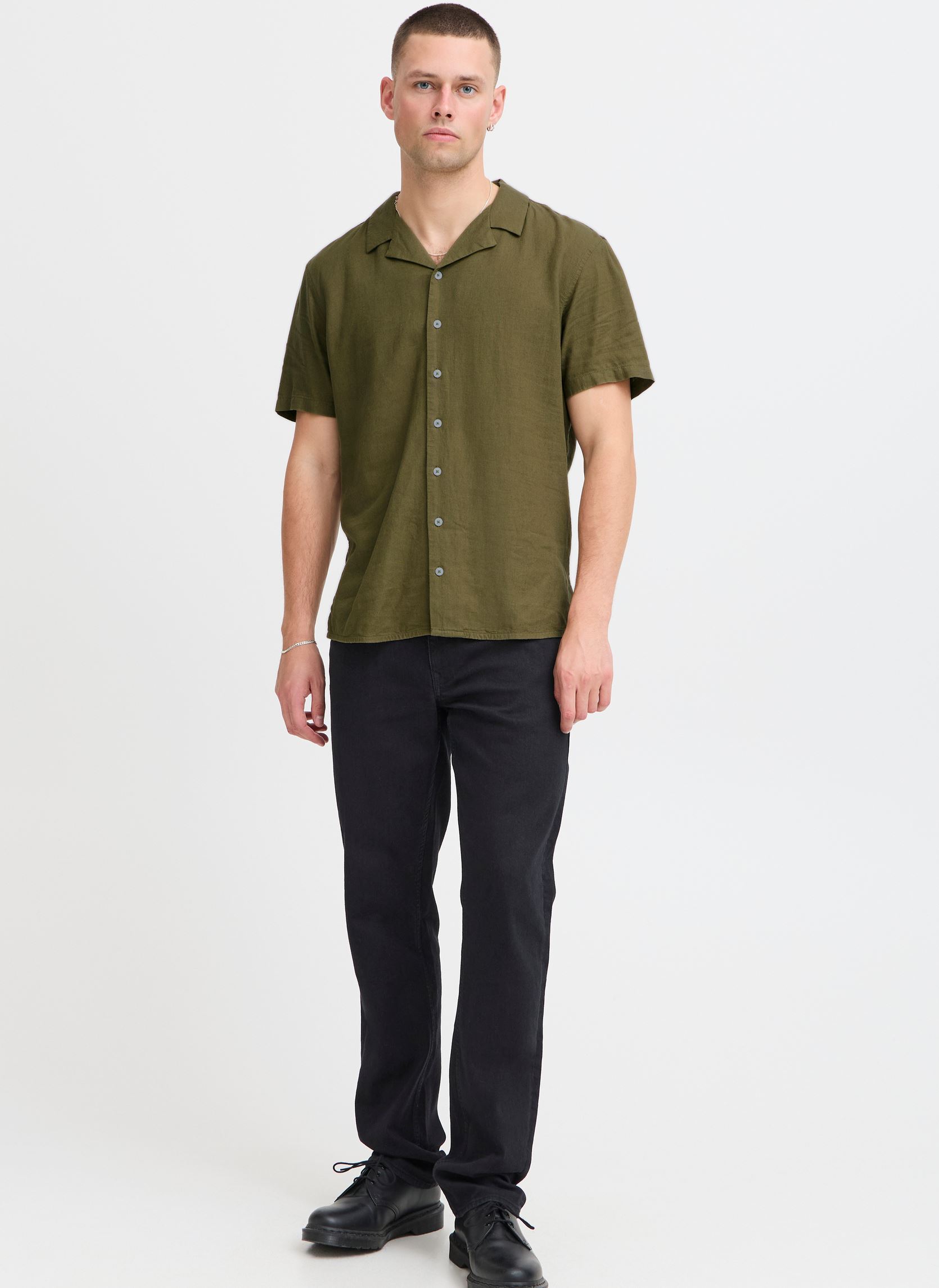 Hemden BHBOBBY Shirt cuba herren grün Blend Hemden BHBOBBY Shirt cuba herren grün OLIVE NIGHT