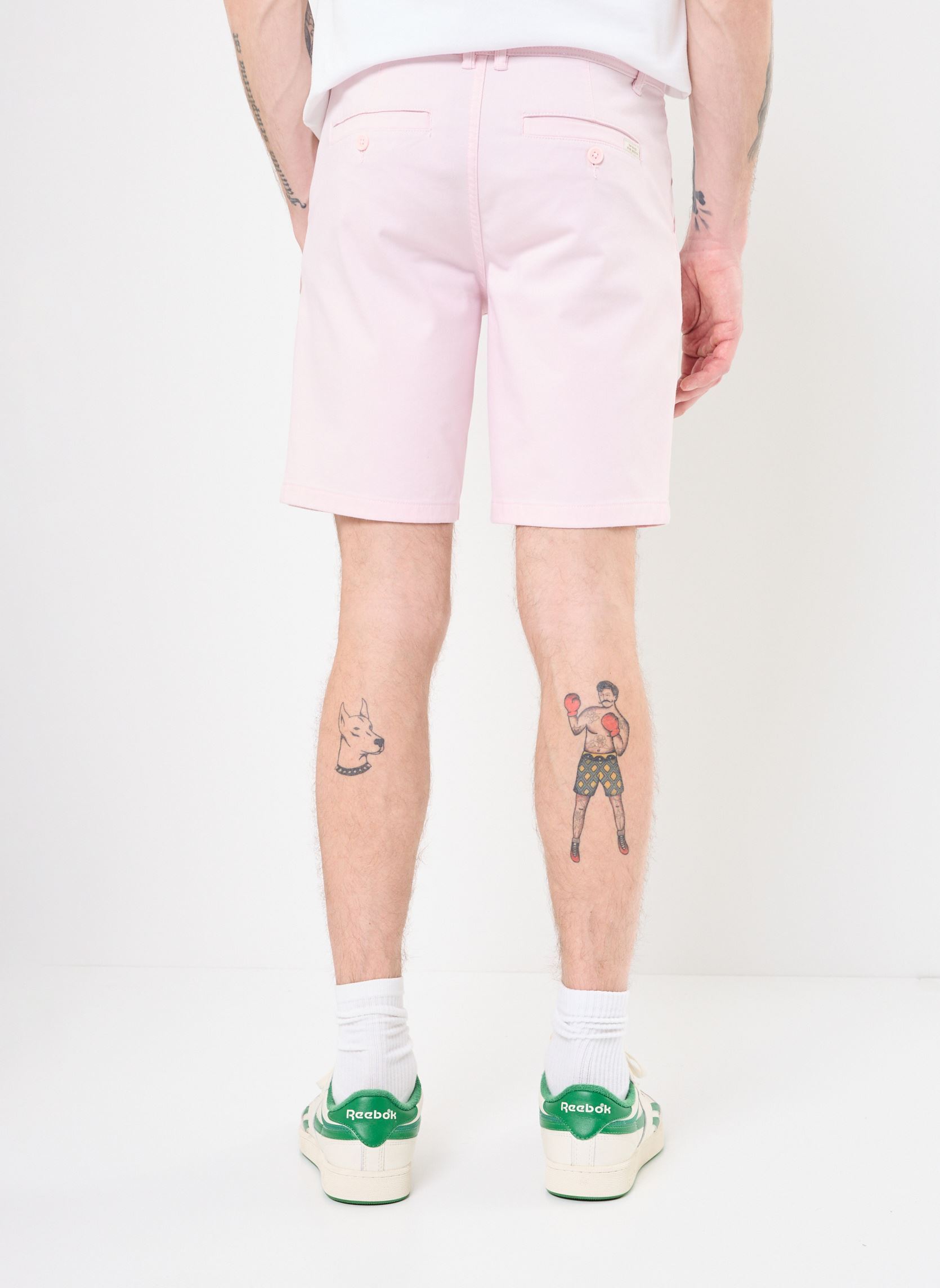 Bermuda's BHEDNAN twill shorts heren roze Blend Bermuda's BHEDNAN twill shorts heren roze CHALK PINK