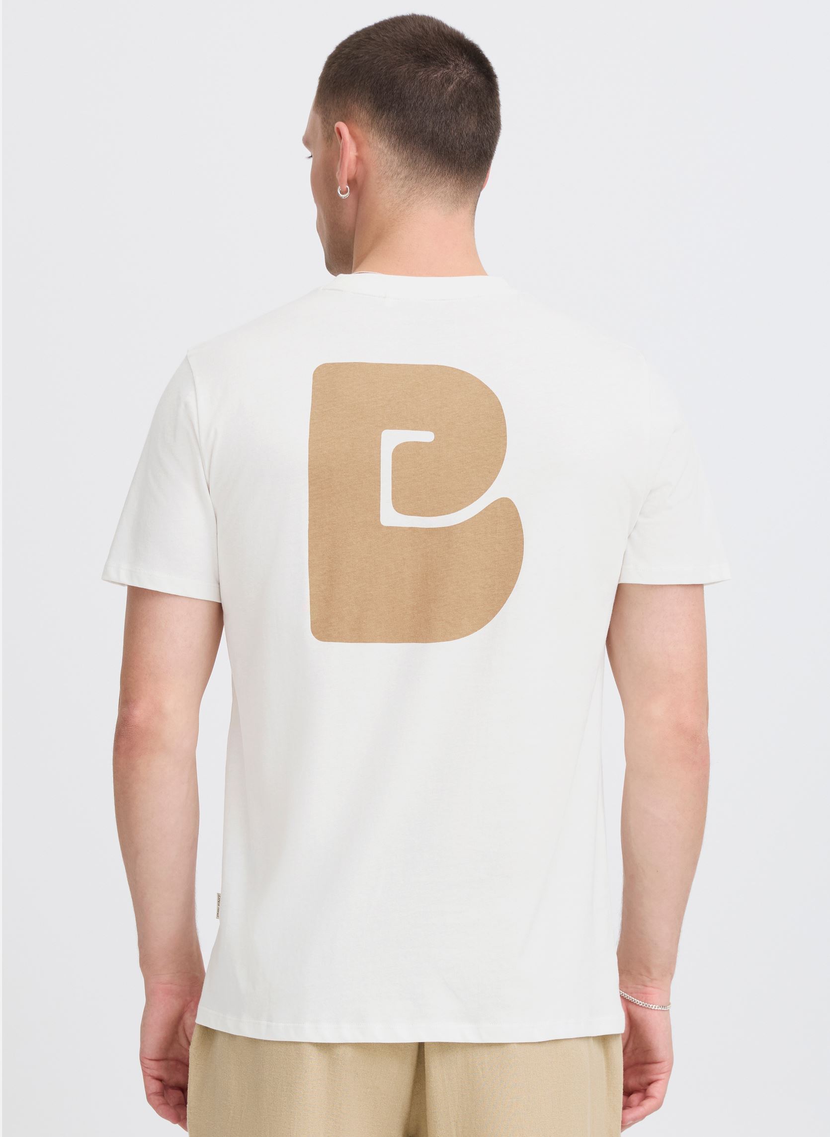 Tee-shirts manches courtes BHEMMERT print tee homme marron Blend Tee-shirts manches courtes BHEMMERT print tee homme marron BROWN SUGAR