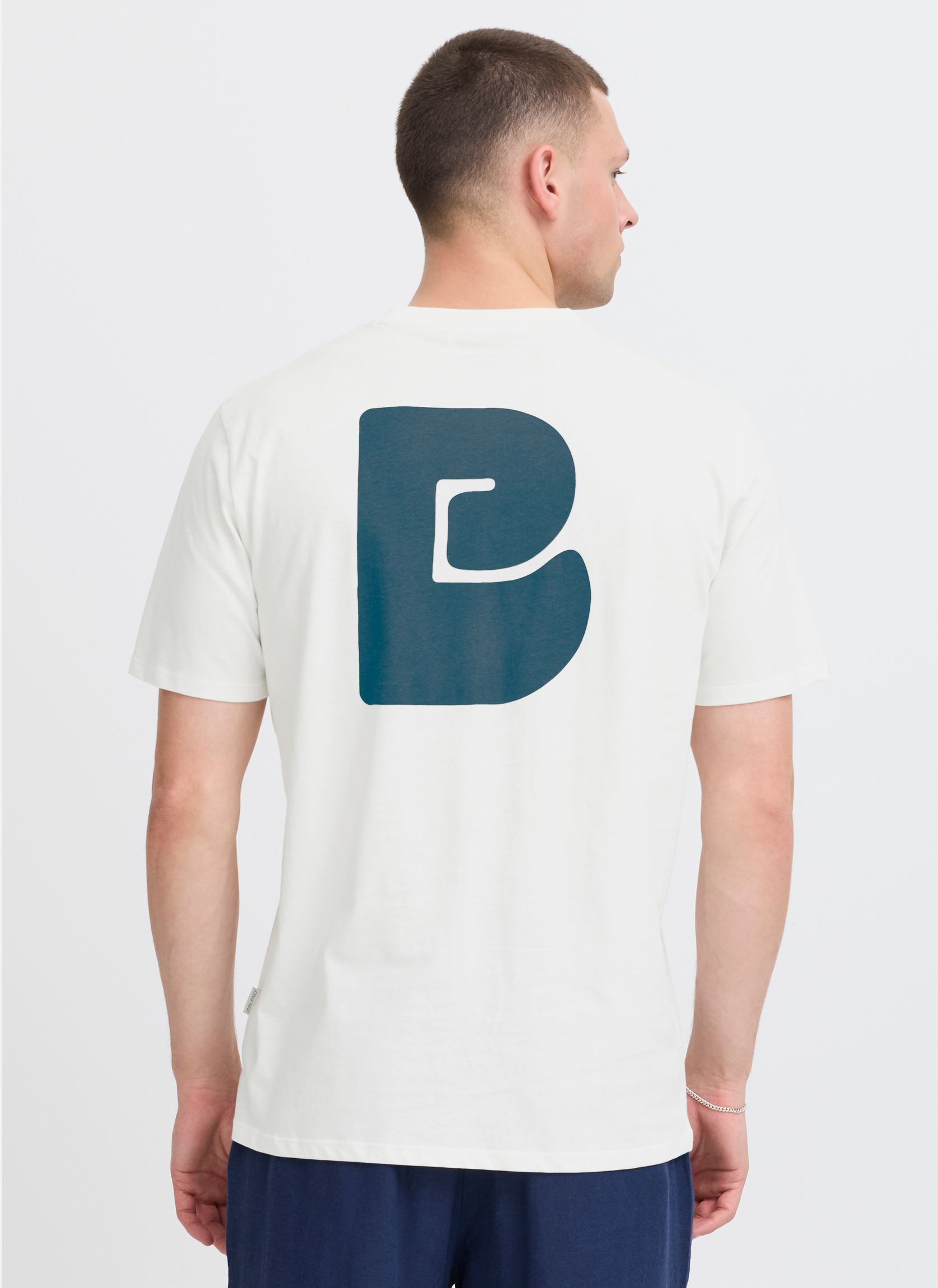 Tee-shirts manches courtes BHEMMERT print tee homme bleu Blend Tee-shirts manches courtes BHEMMERT print tee homme bleu DRESS BLUES